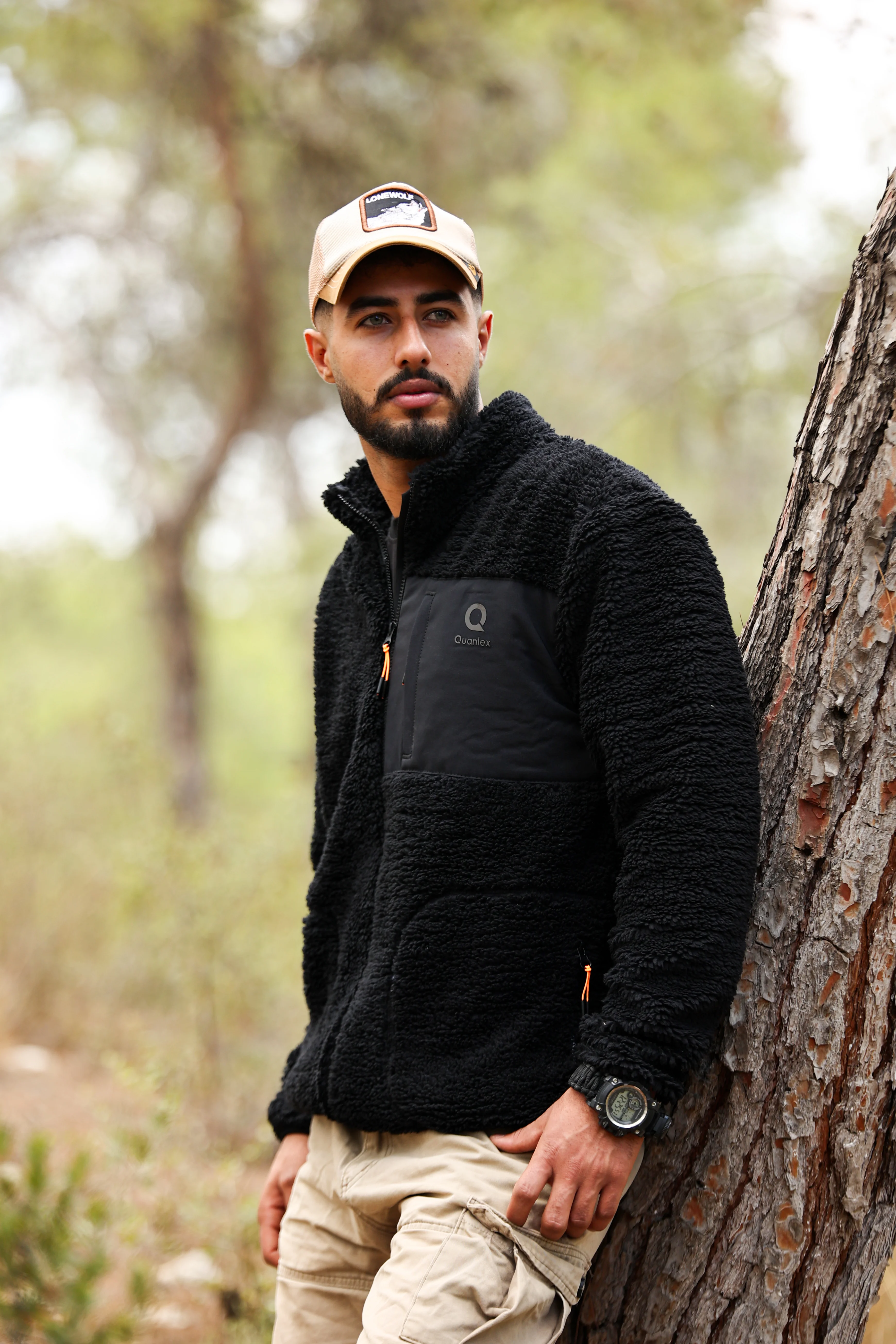 Siyah Kuzu Welsoft Polar Ceket