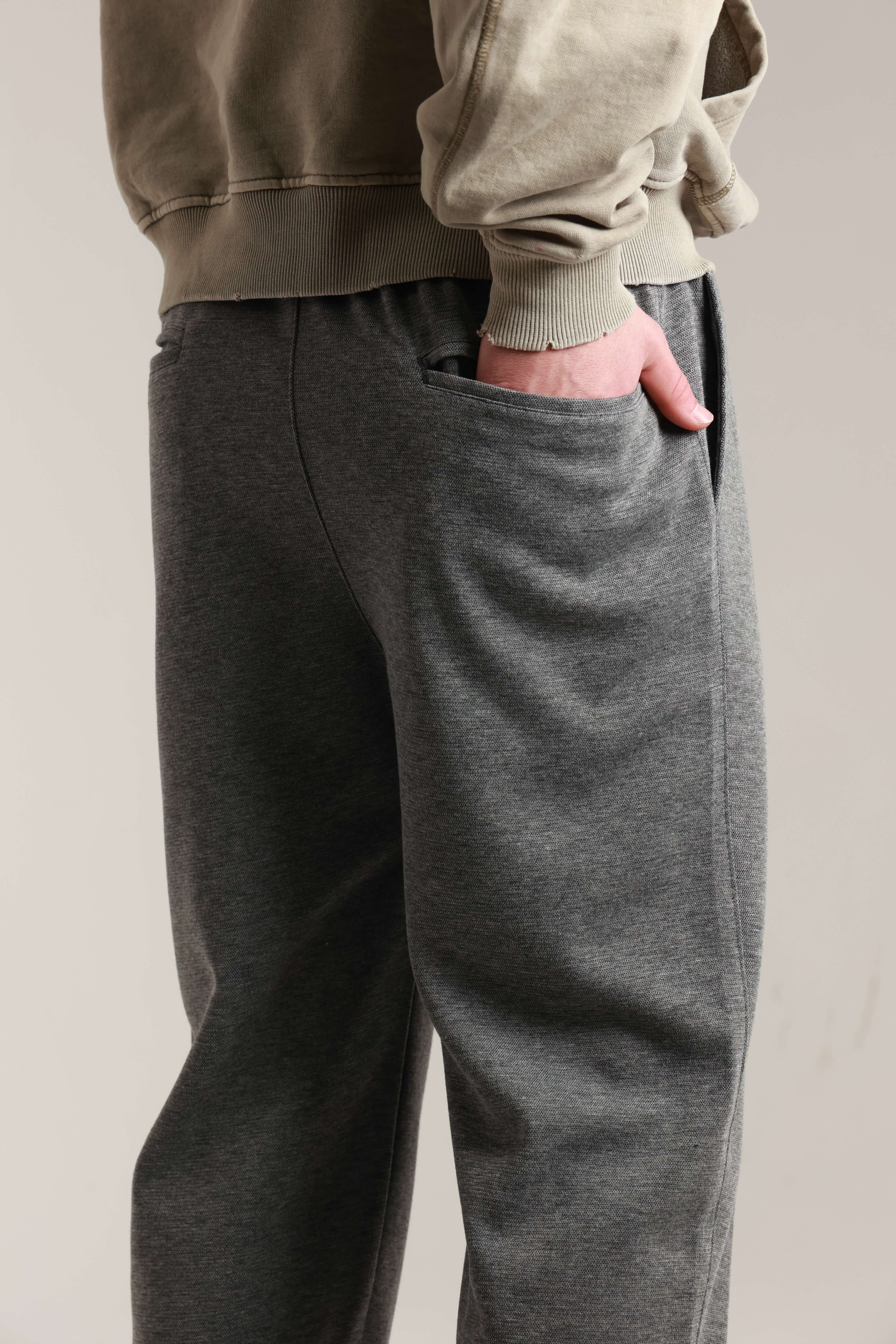Pike Arka Cepli Baggy Eşofman Füme