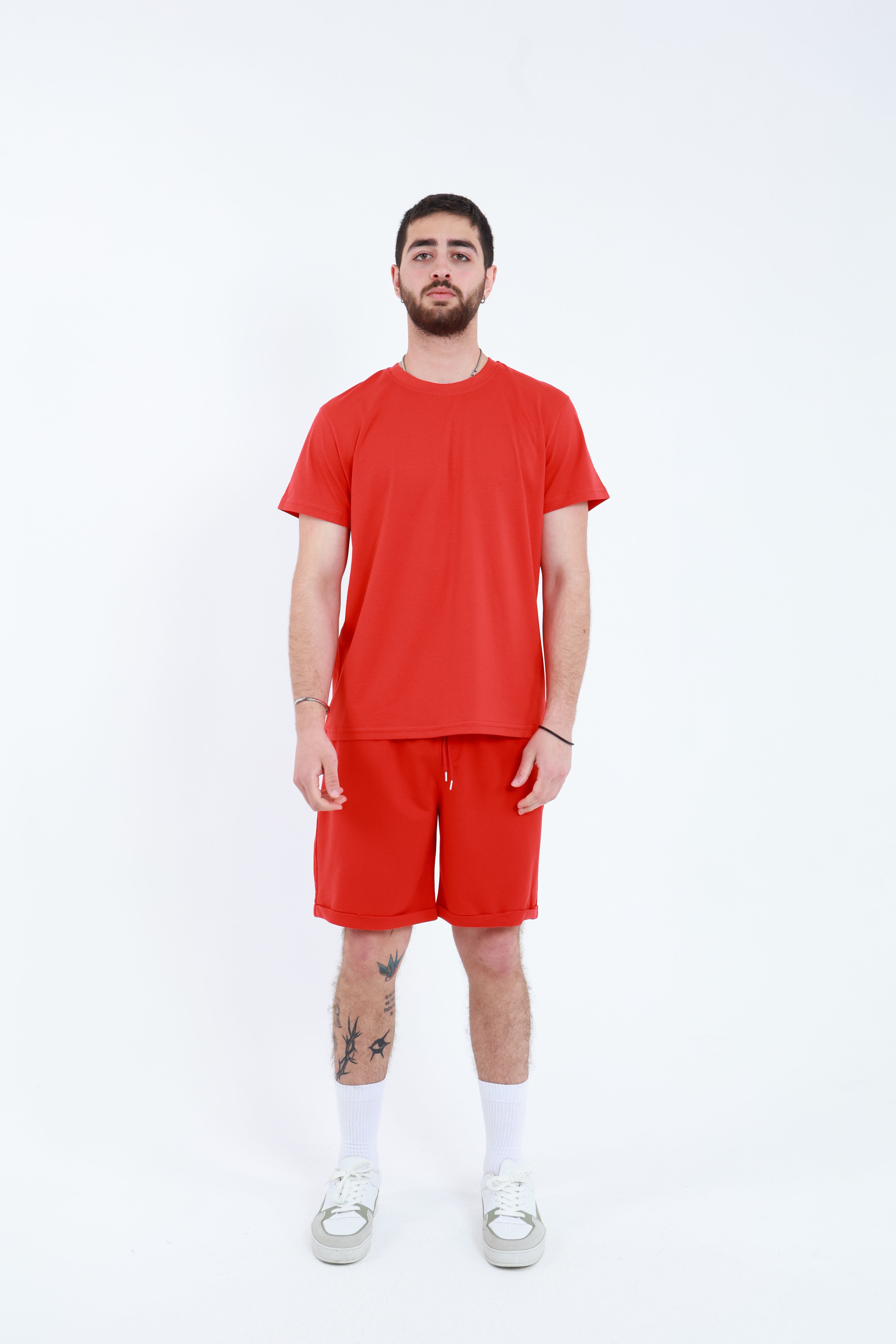 Şort T-Shirt Takım Kırmızı