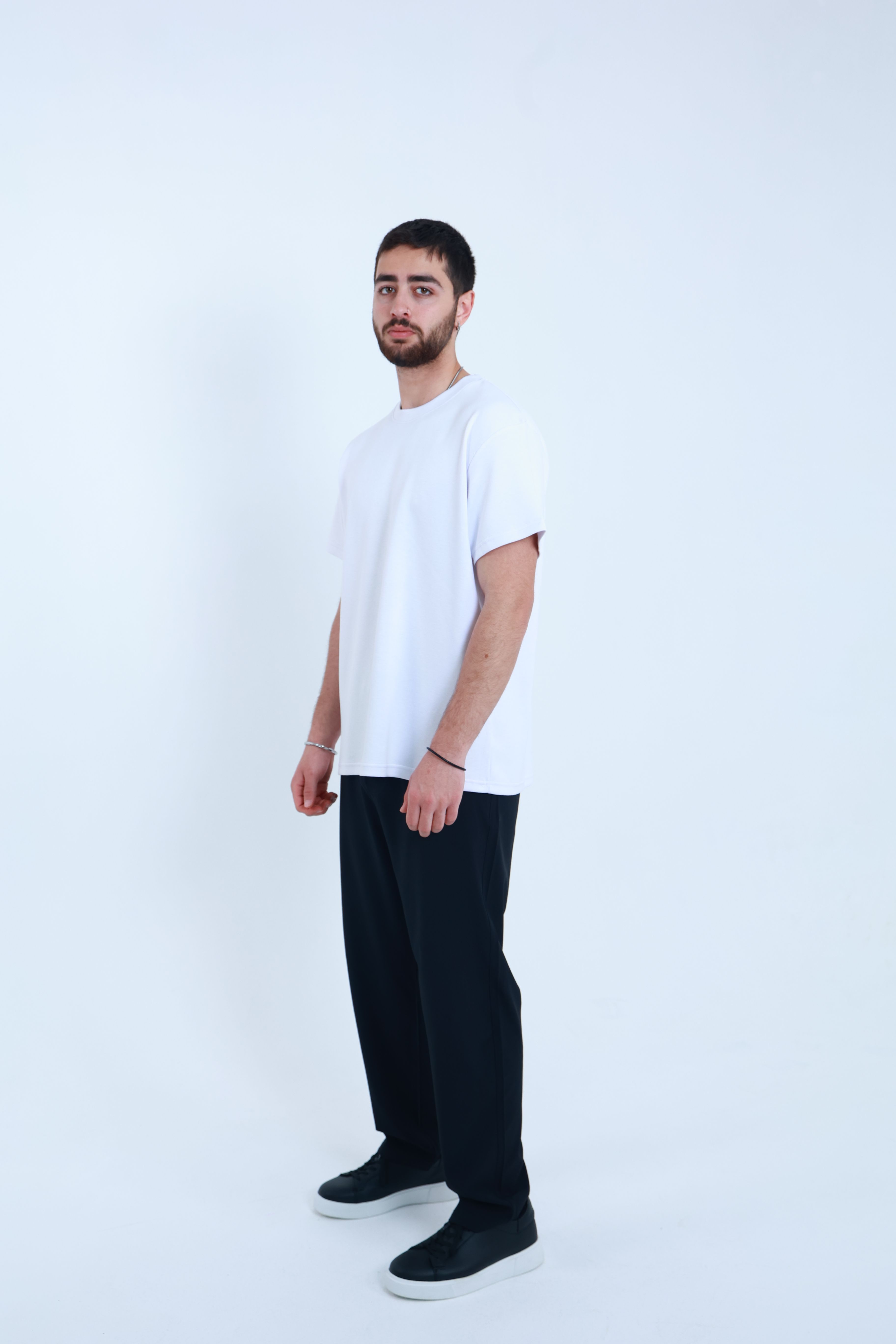 Modal Regular T-Shirt Beyaz
