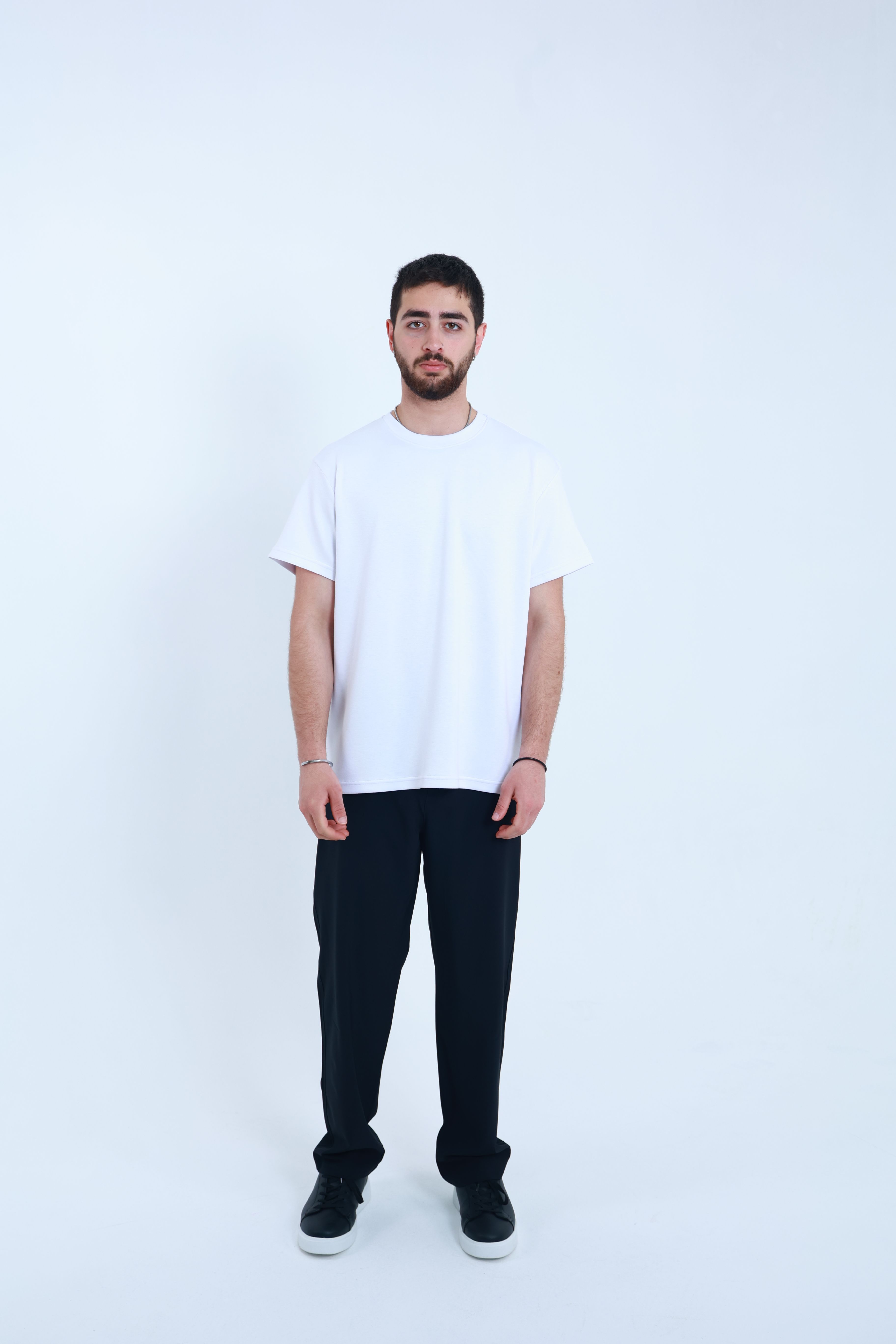 Modal Regular T-Shirt Beyaz