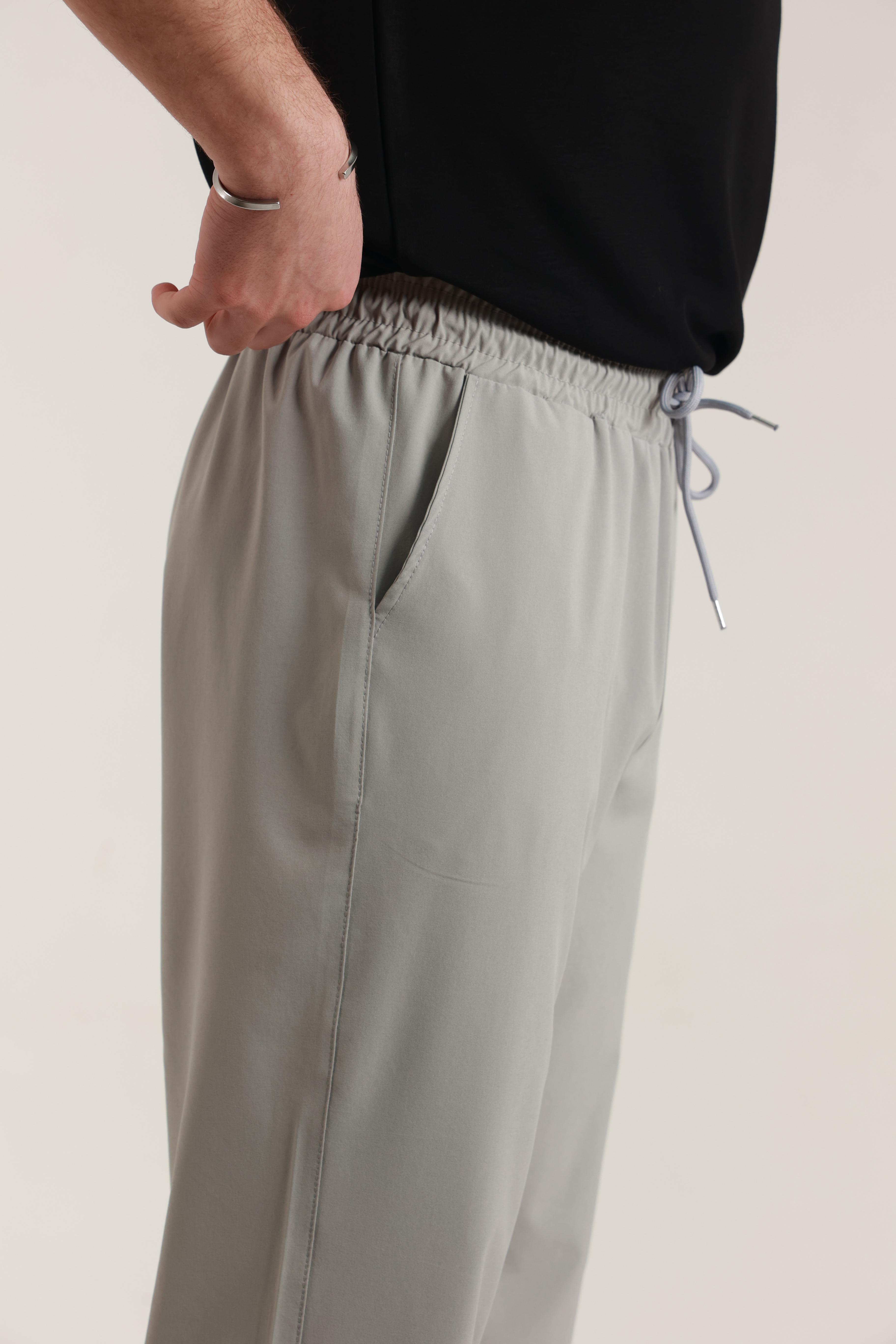 Paraşüt Baggy Eşofman Gri