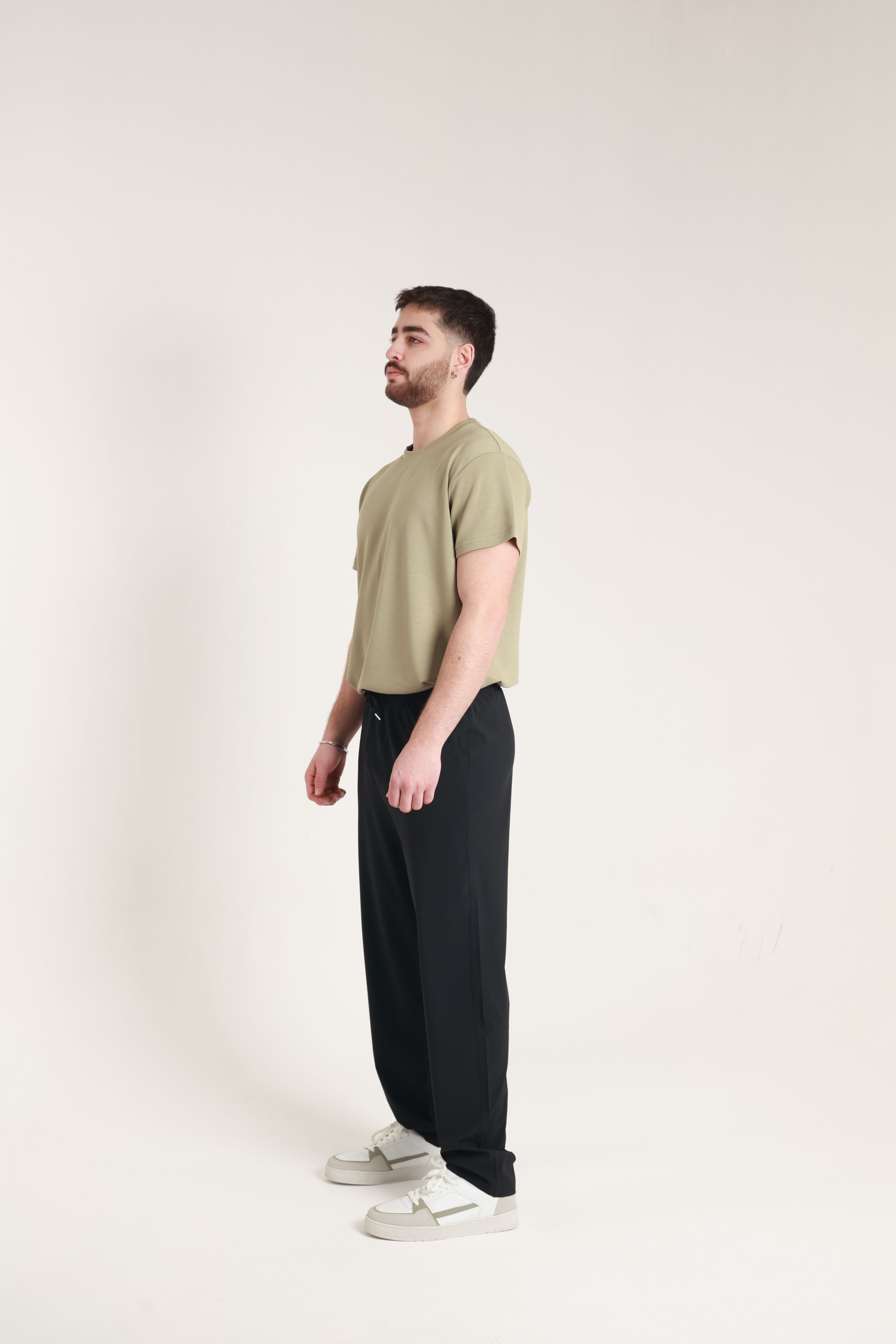 Paraşüt Baggy Eşofman Siyah