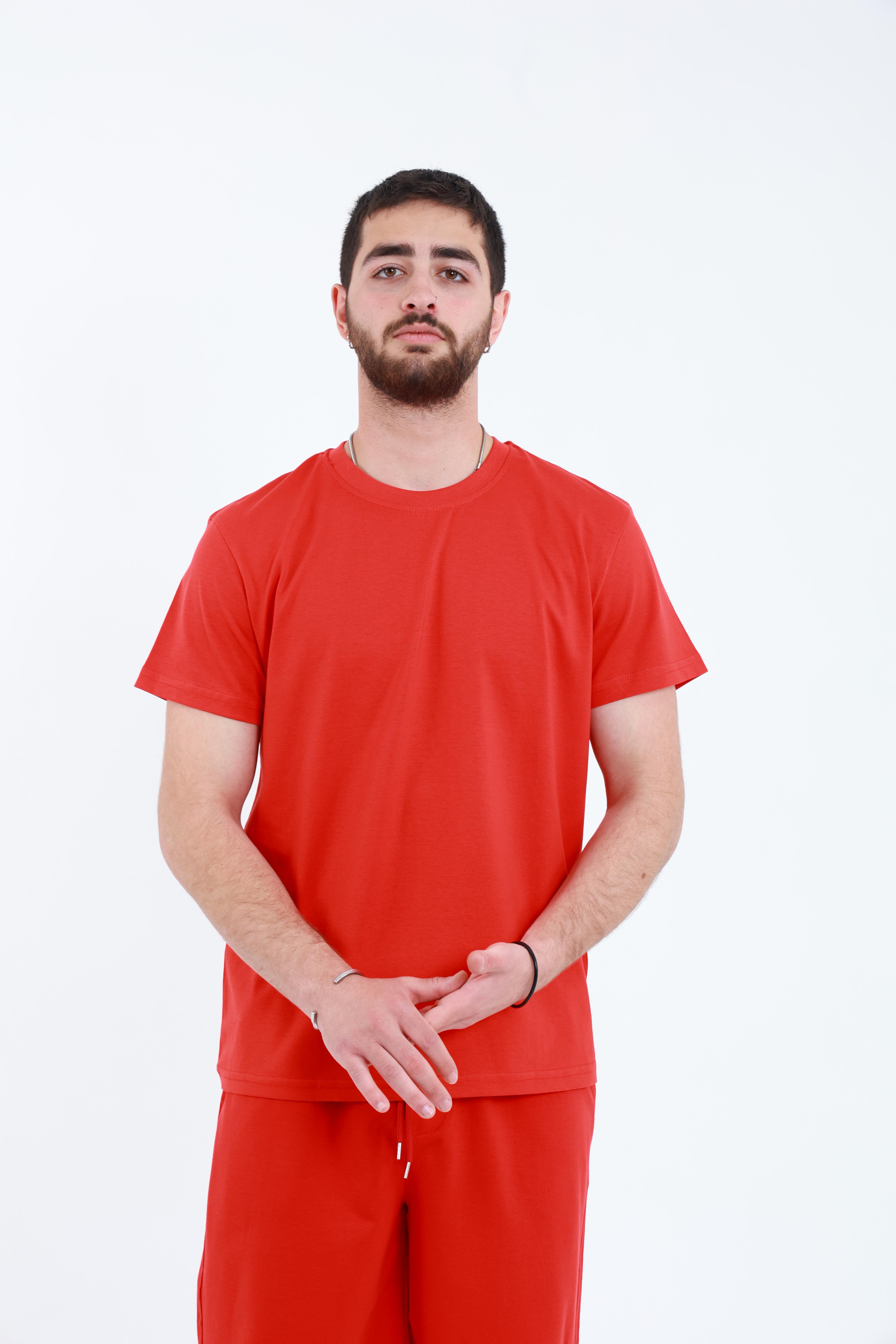 Şort T-Shirt Takım Kırmızı