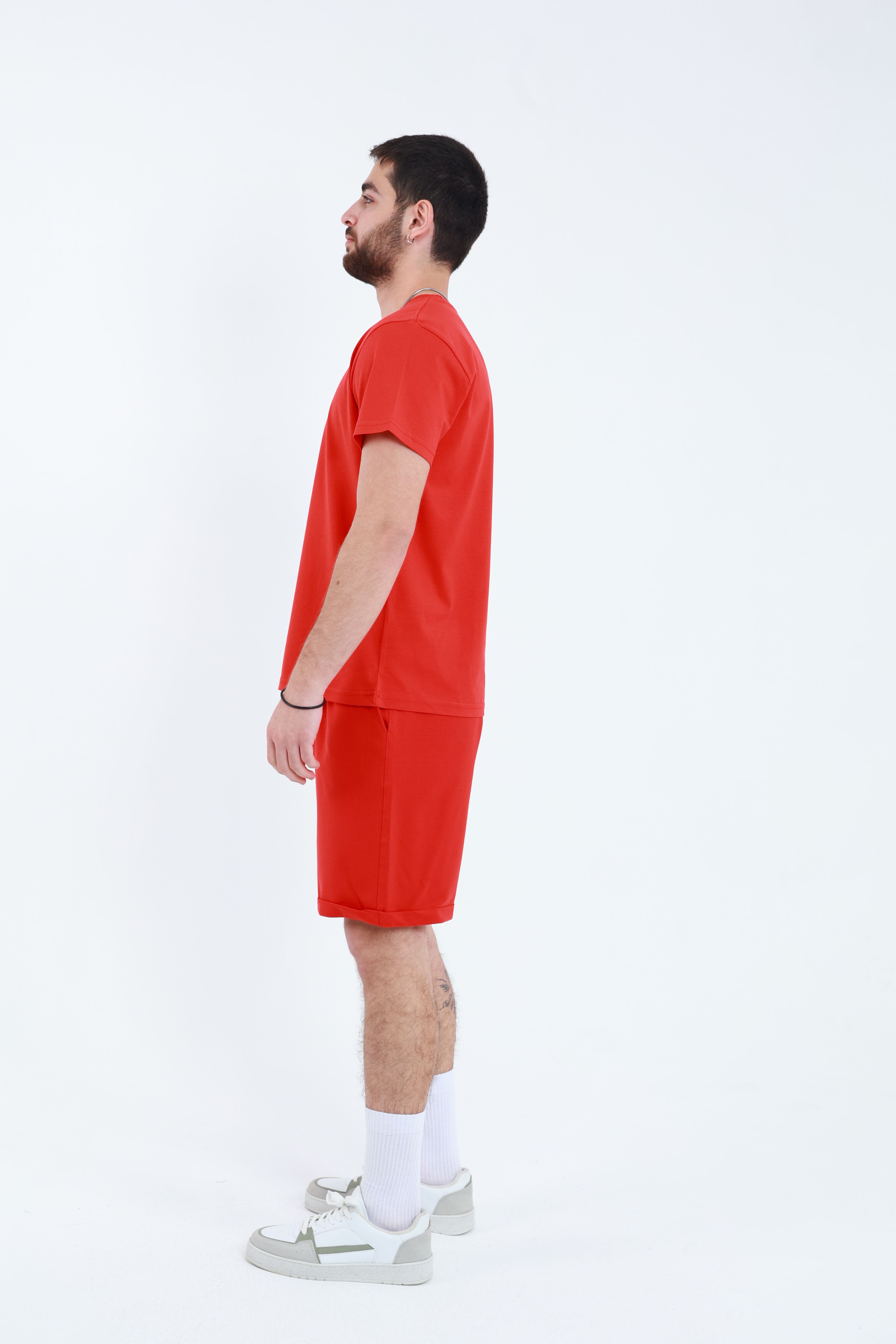 Şort T-Shirt Takım Kırmızı