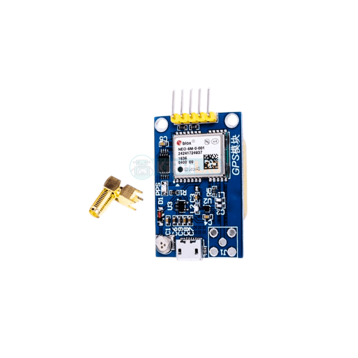 Arduino UART GPS NEO-6M Modülü – GPS Konum Takip, Dahili Anten