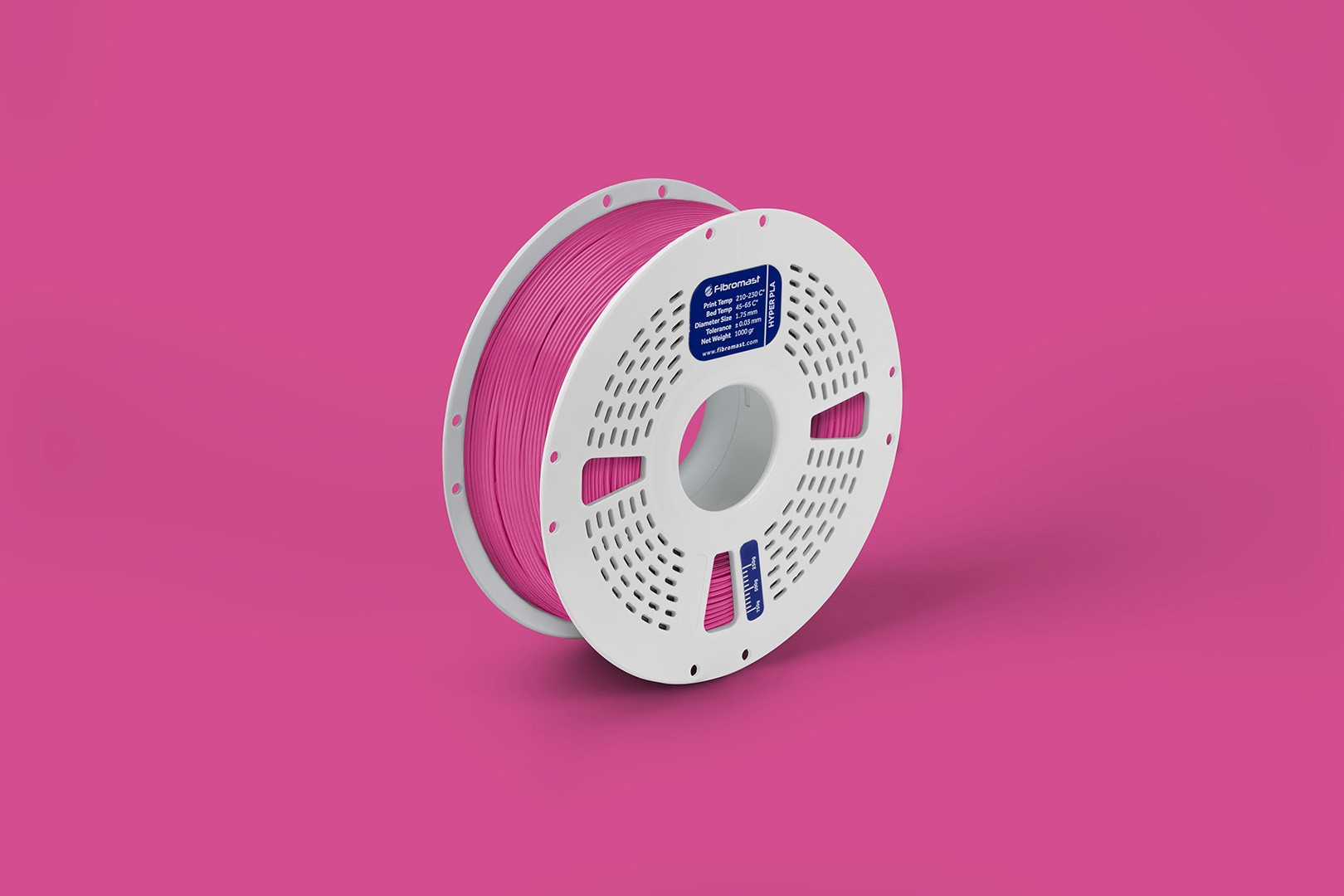 Fibromast Hyper PLA Filament - Pembe