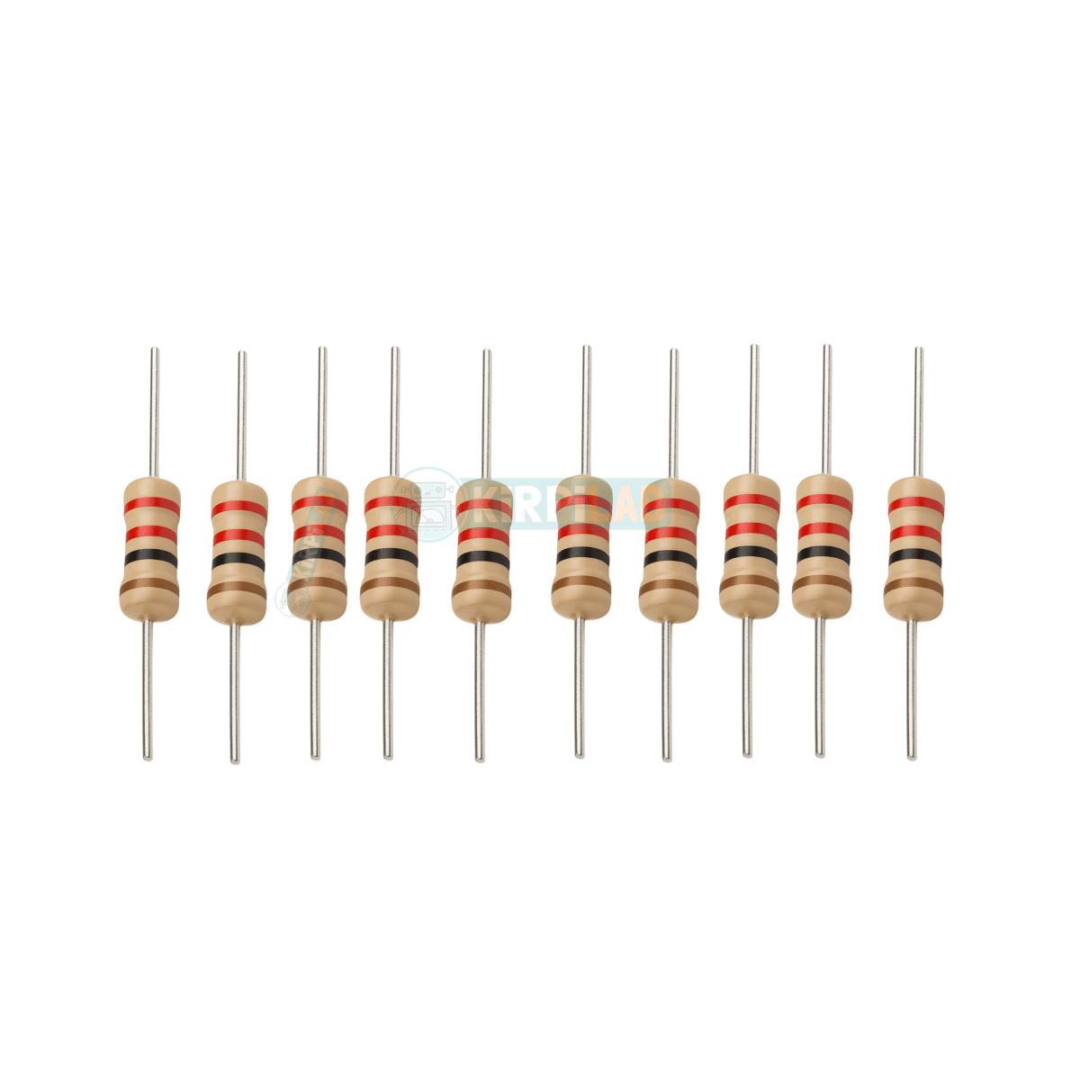 220 Ohm Direnç 1/4W – Karbon Film 10 Adet