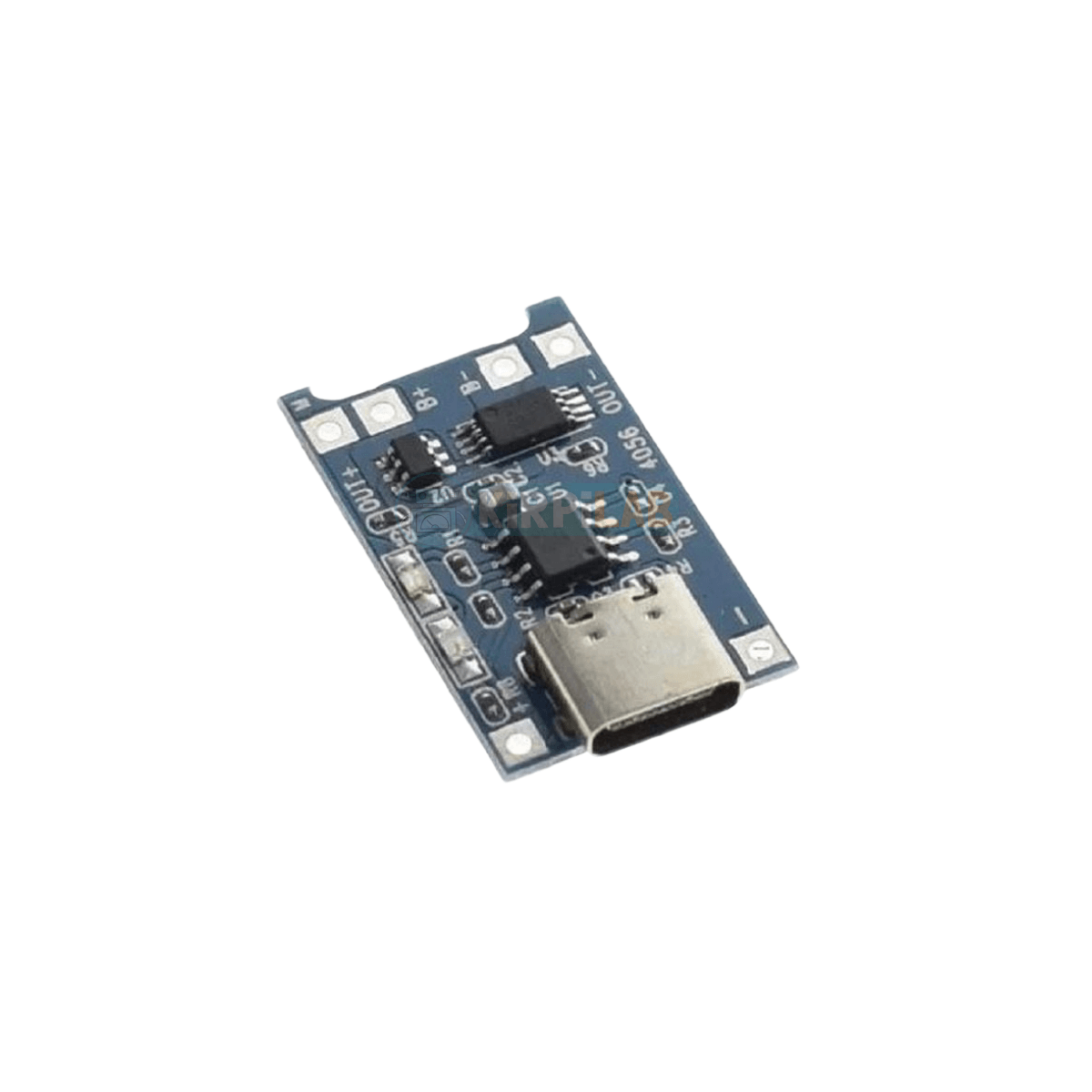TP4056 LiPo Li-ion Pil Şarj Modülü – 1S 3.7V Type-C Şarj Devresi