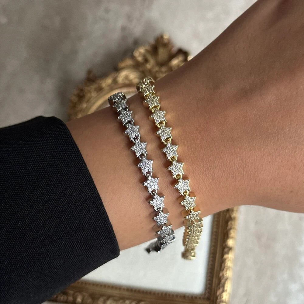 Kristal Star Bileklik