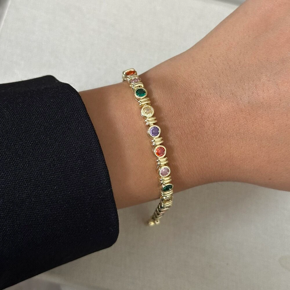 Renkli Sıralı Bileklik