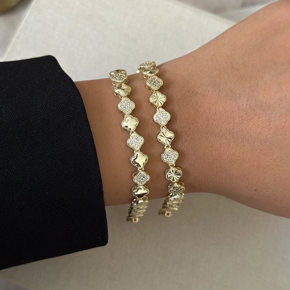 Minimal Yonca Bileklik