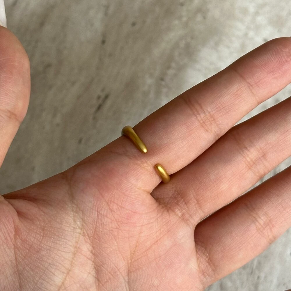 Kırmızı Fiyonk Bohem Yüzük