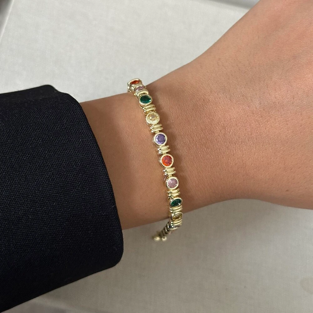 Renkli Sıralı Bileklik