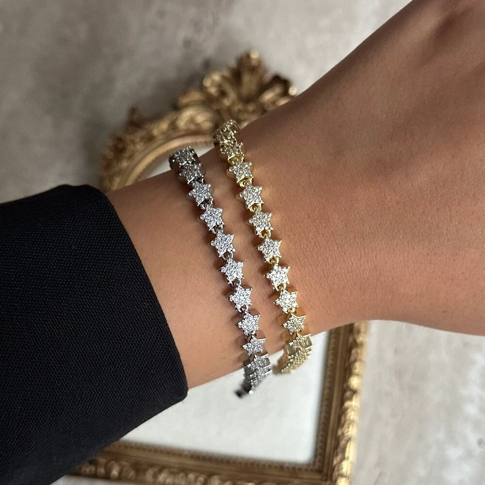 Kristal Star Bileklik