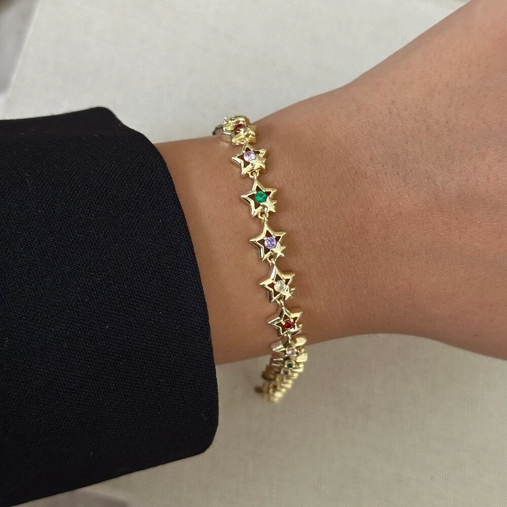 Renkli Star Bileklik