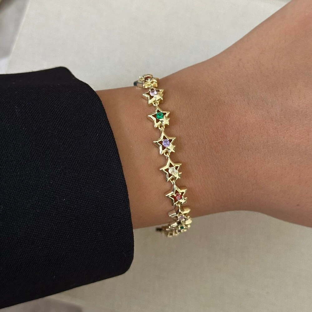Renkli Star Bileklik