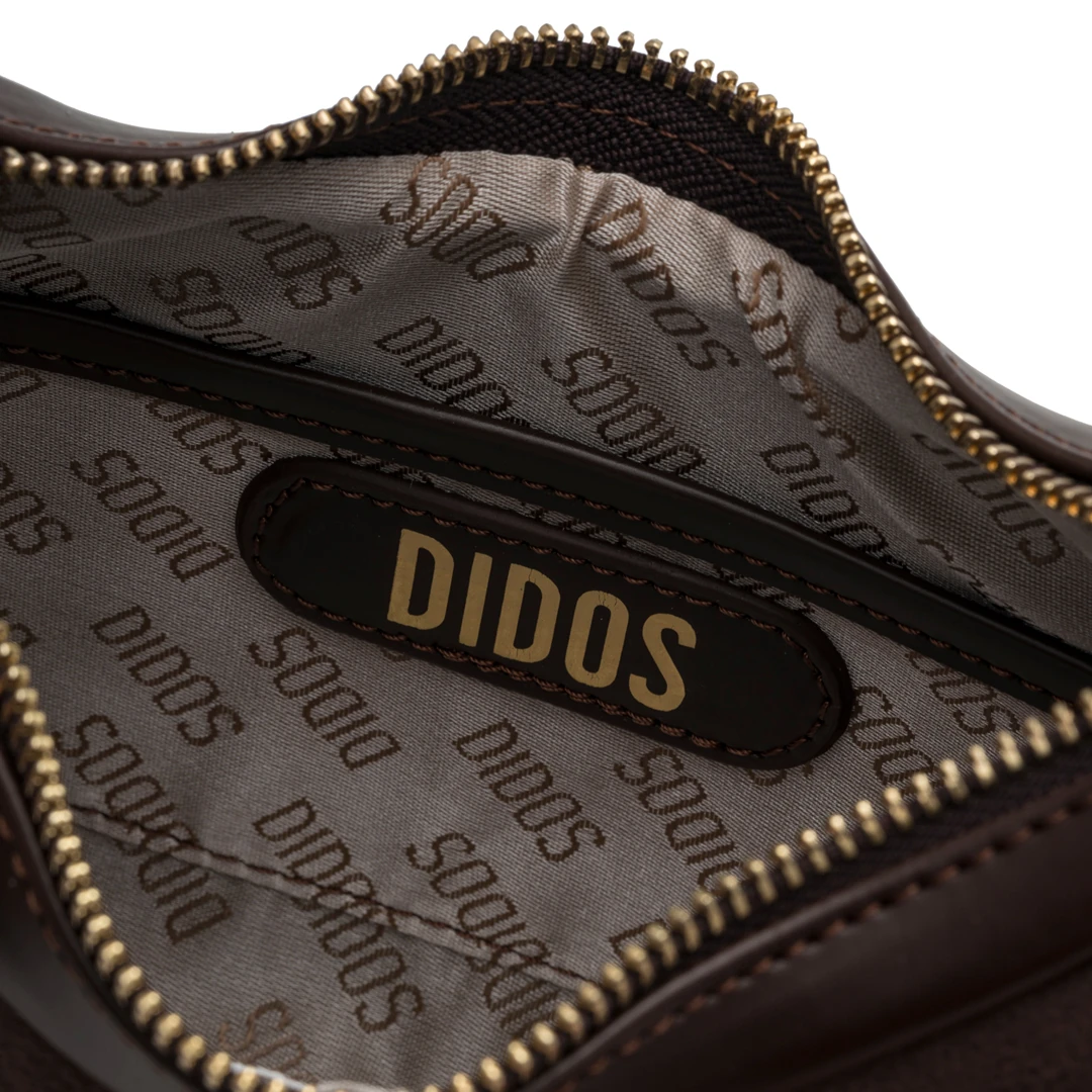 Octo – Suede Brown No7 | Süet Kahverengi Omuz Çantası