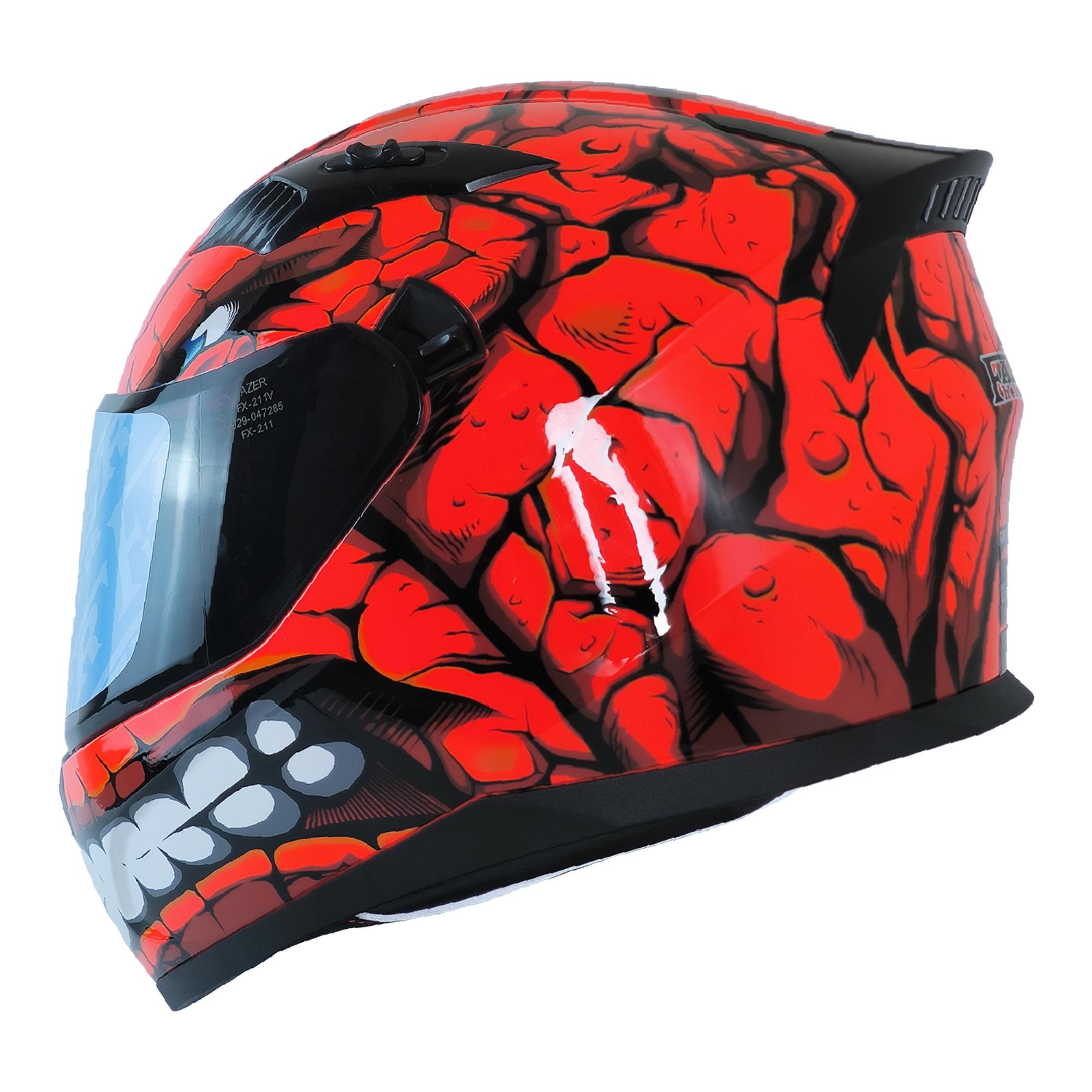 FAZER 211-DV FULL FACE KASK FANTASTİC RED