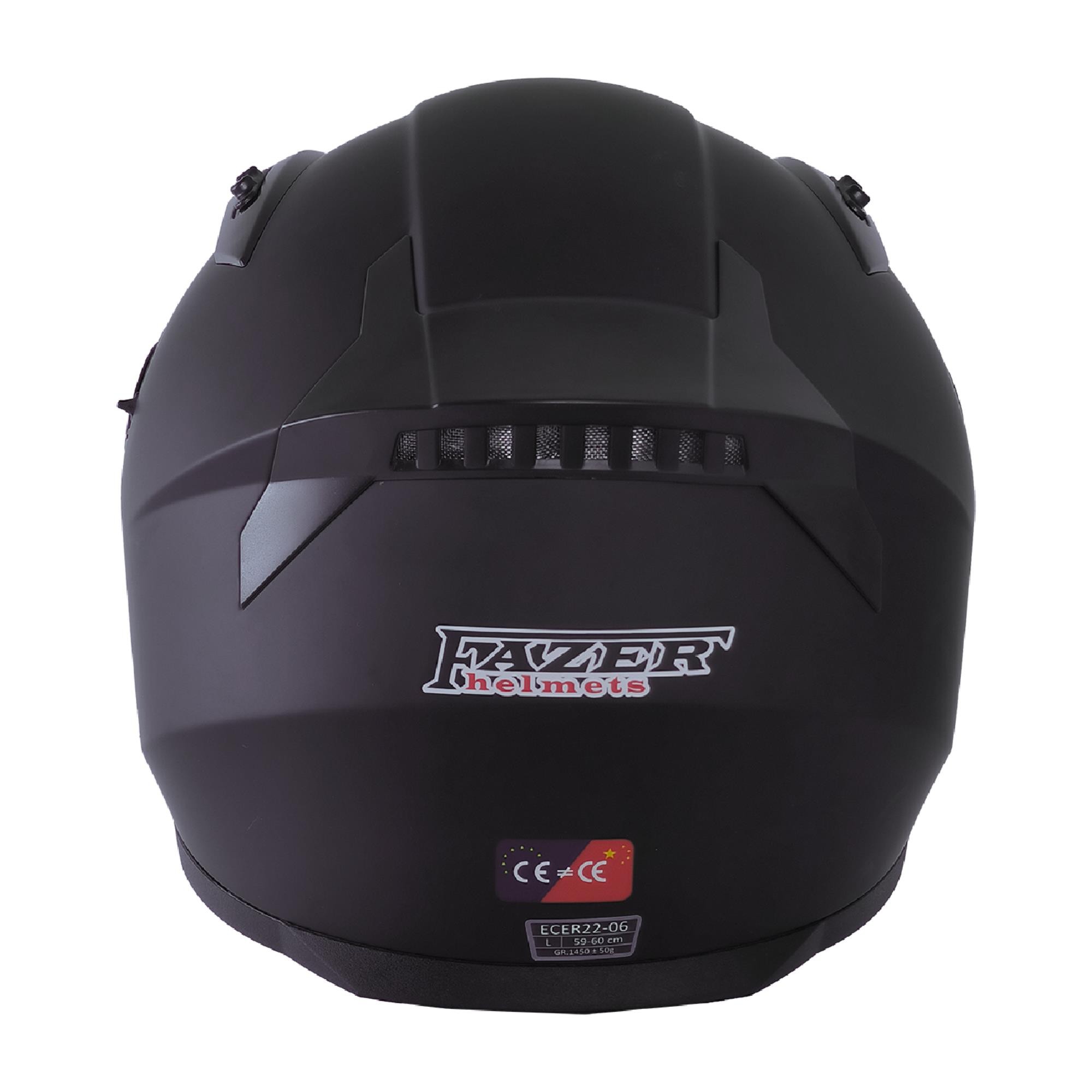 FAZER 211-DV FULL FACE KASK MAT SİYAH