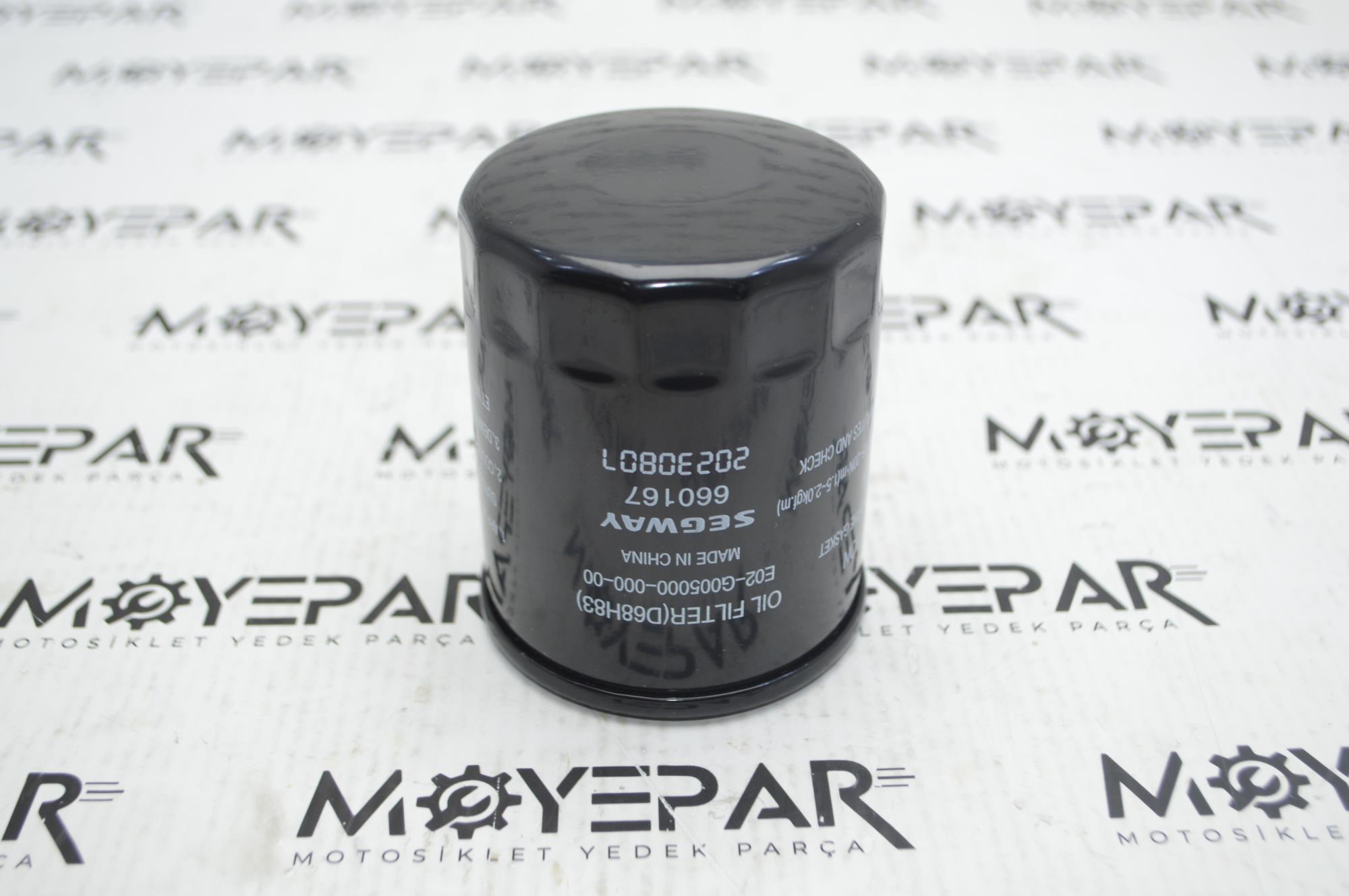 KM 79001 KUBA SEGWAY VILLAIN SX10 YAĞ FİLTRESİ