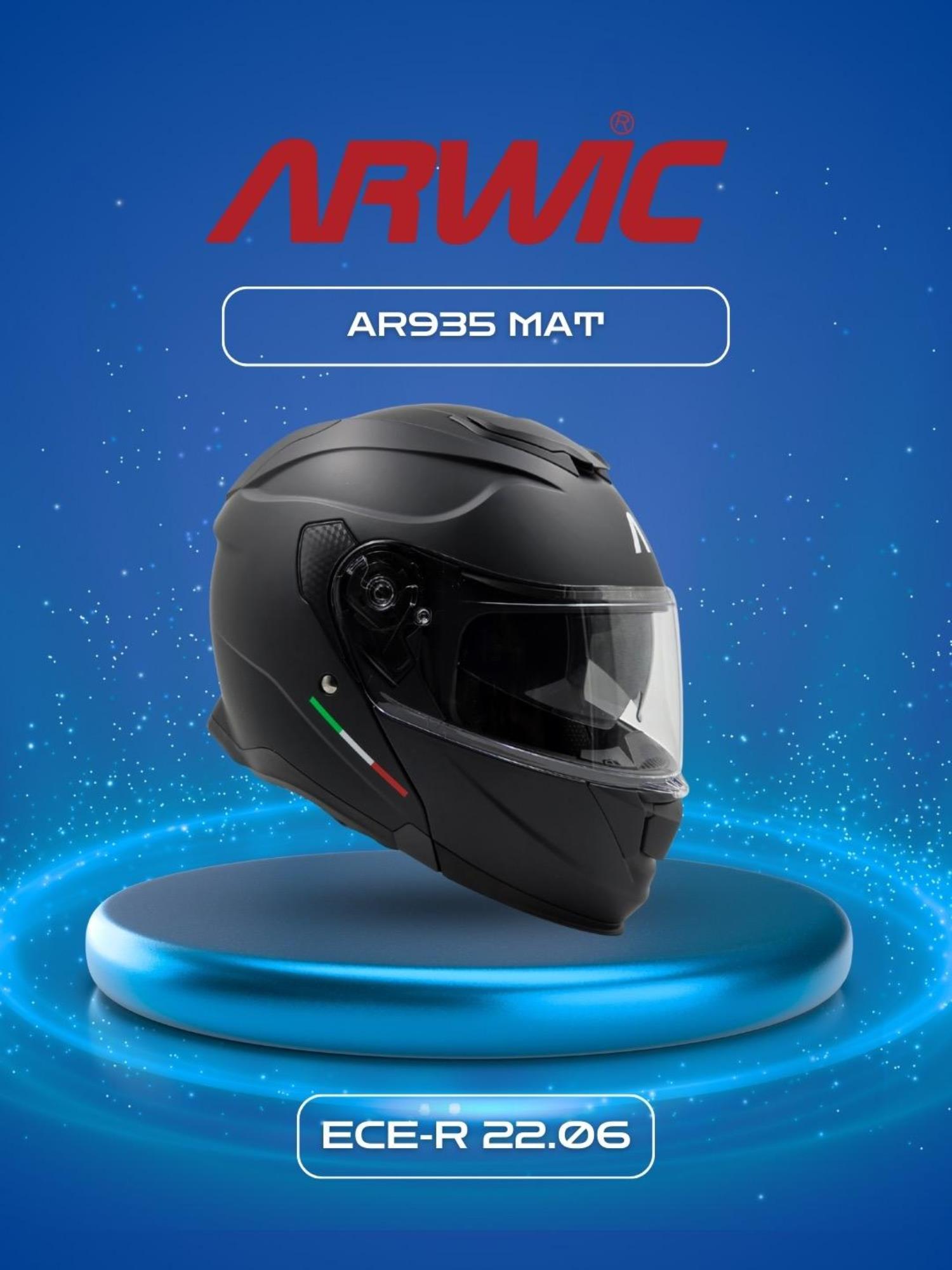 ARWİC KASK AR935 MAT SİYAH