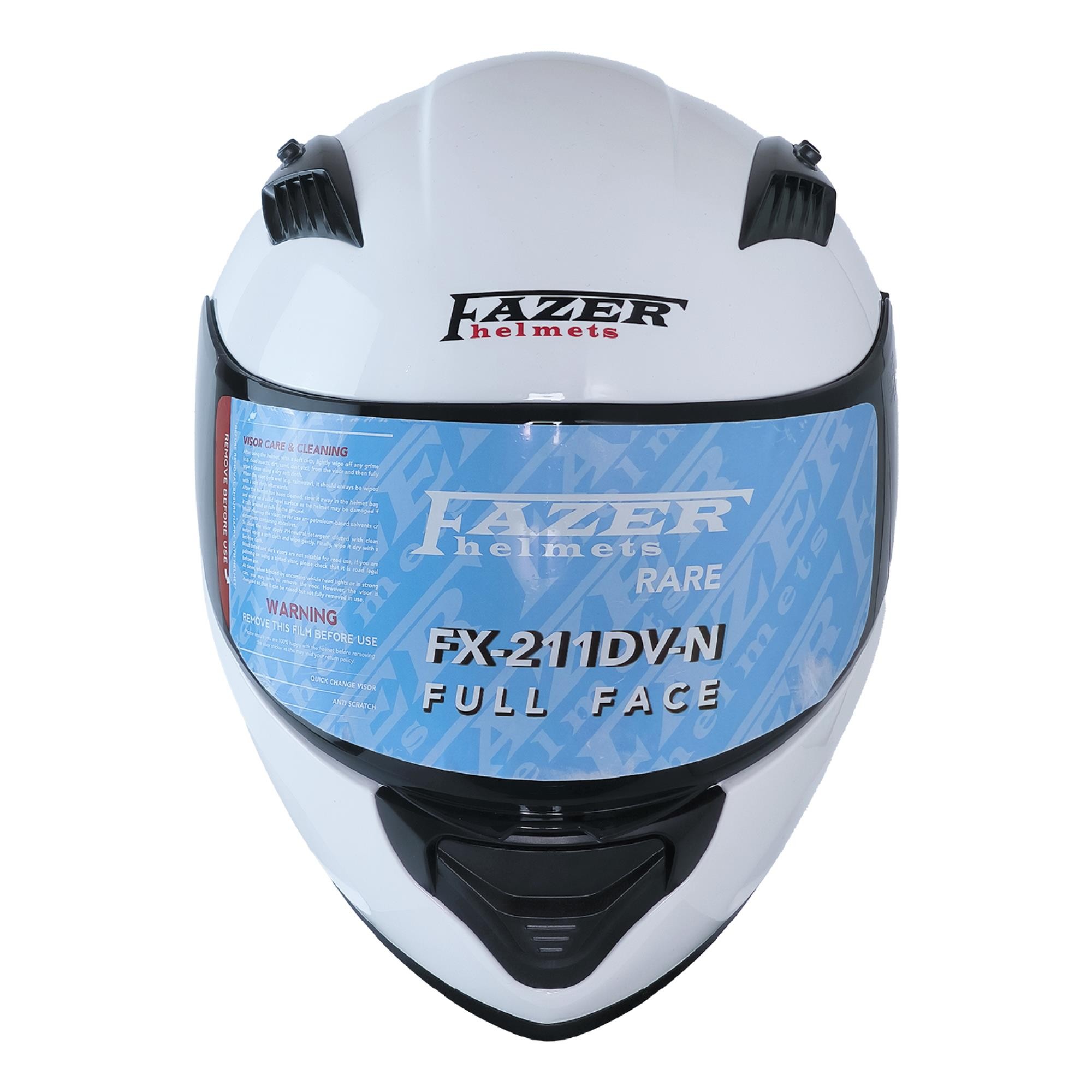 FAZER 211-DV FULL FACE KASK PARLAK BEYAZ