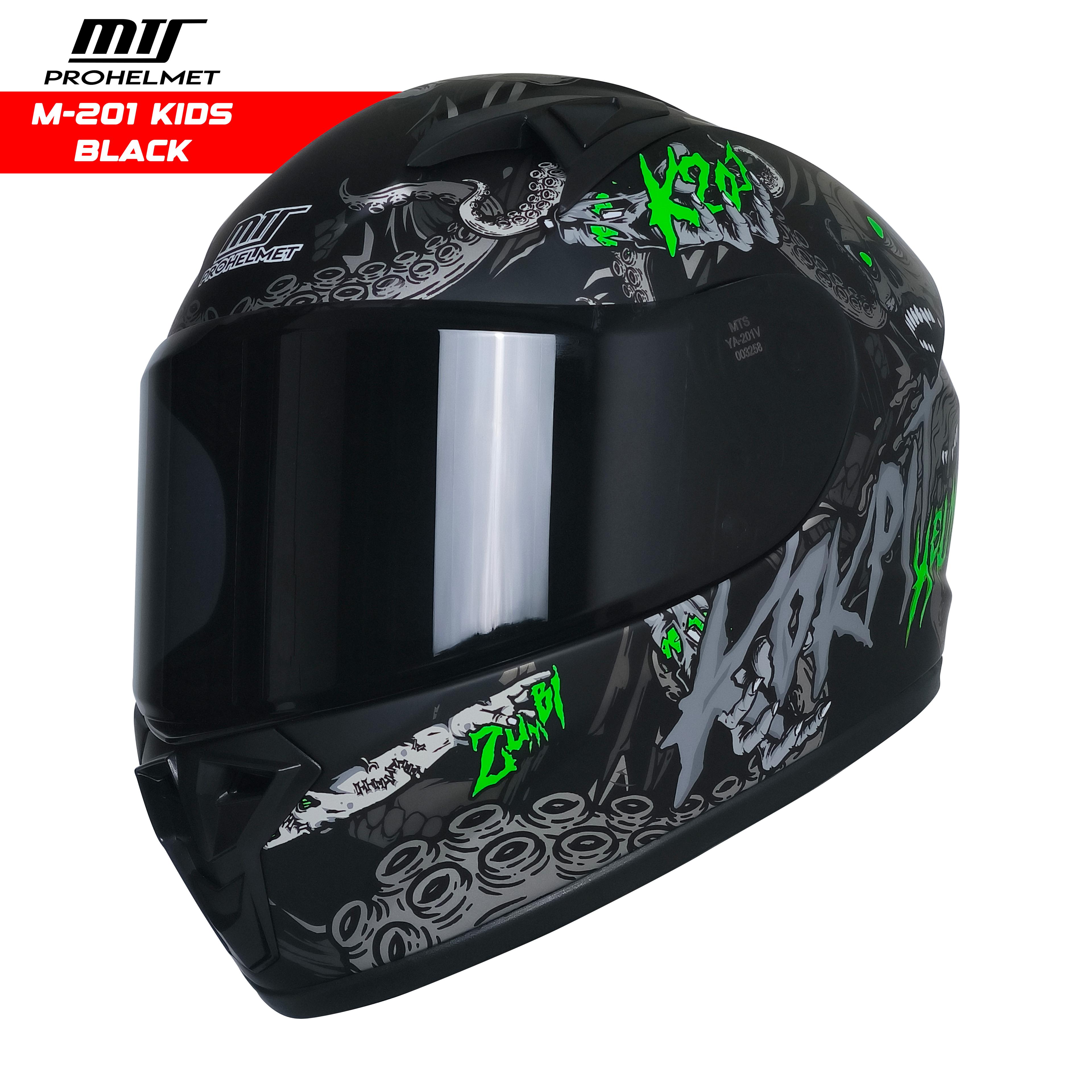 Mts Helmets M-201 Çocuk Kaskı Siyah