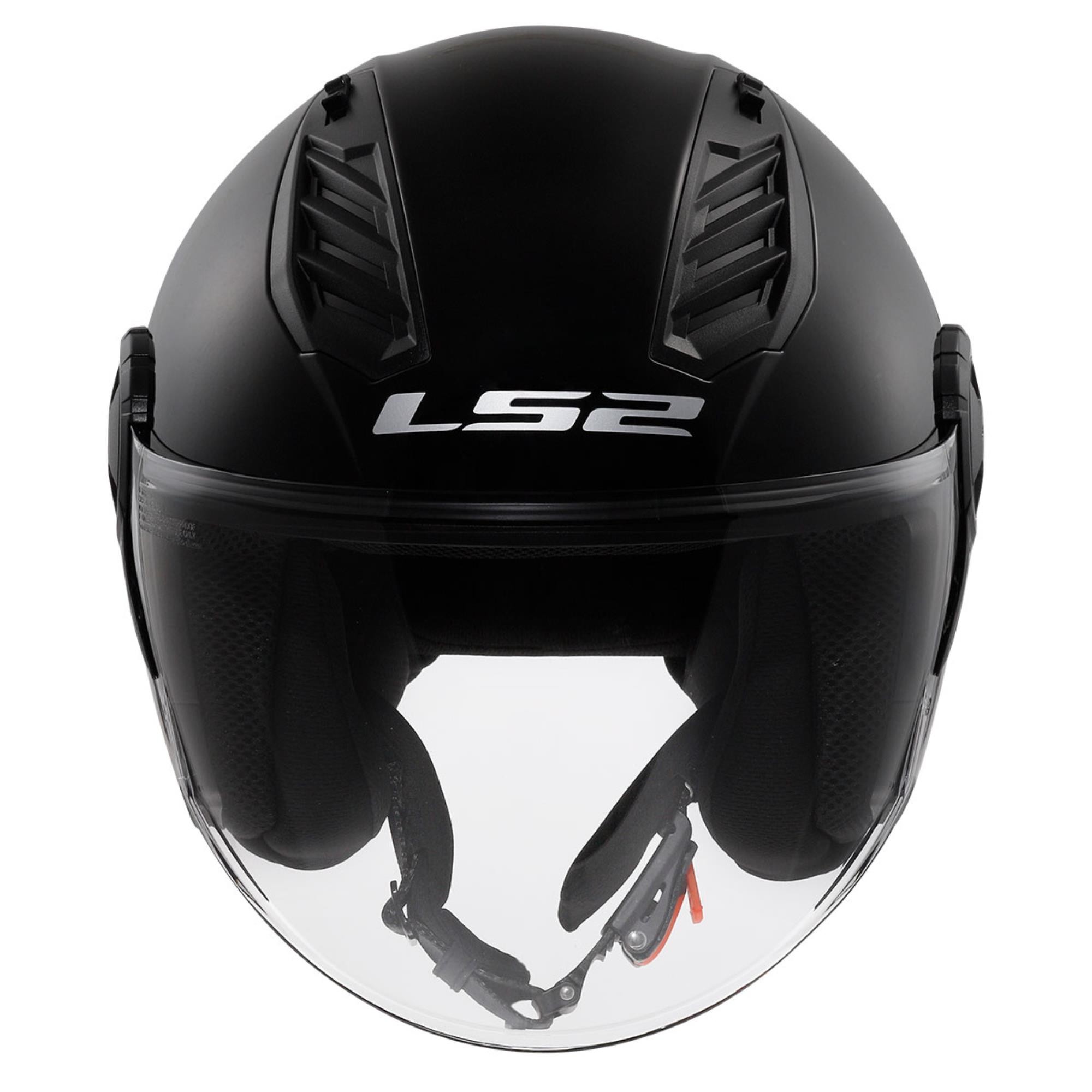 LS2 AIRFLOW 2 SİYAH YARIM KASK