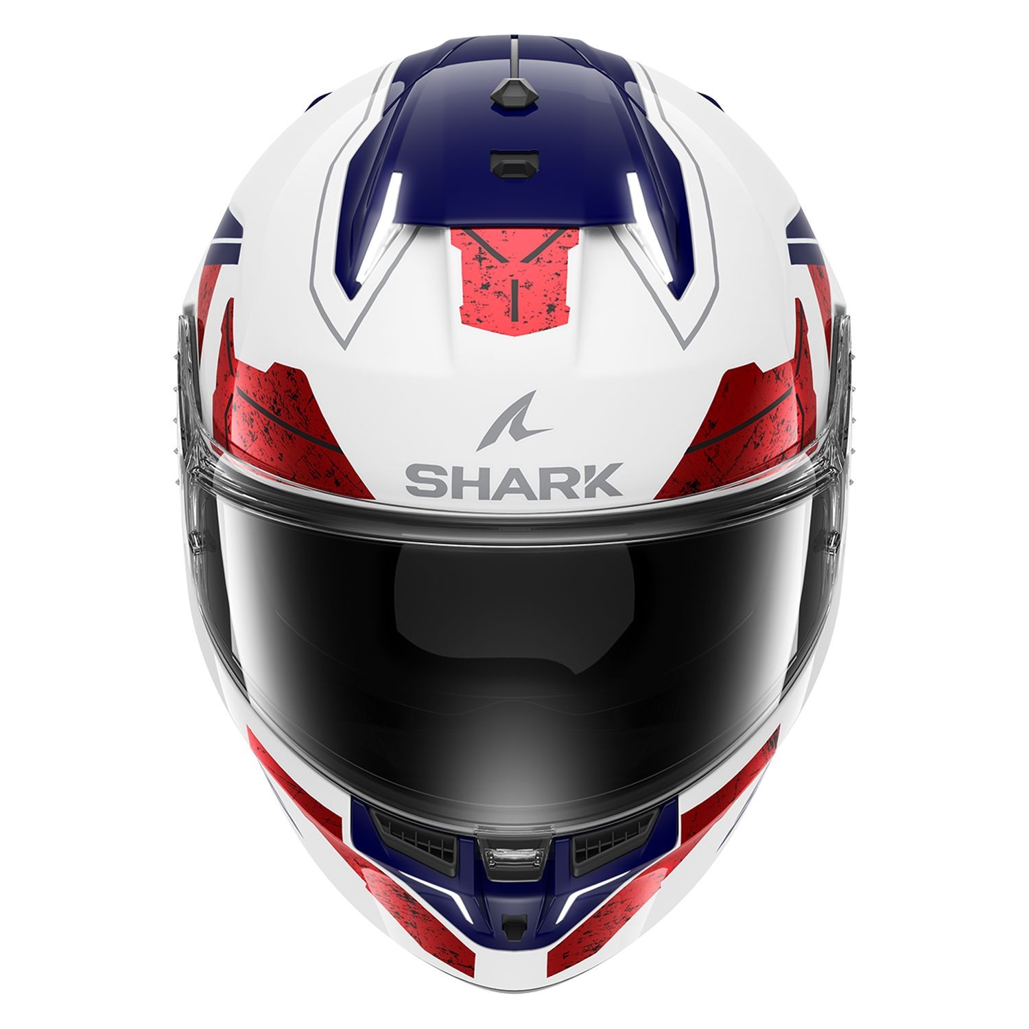 Shark Skwal İ3 Rhad Kapalı Kask Mavi Kırmızı Beyaz