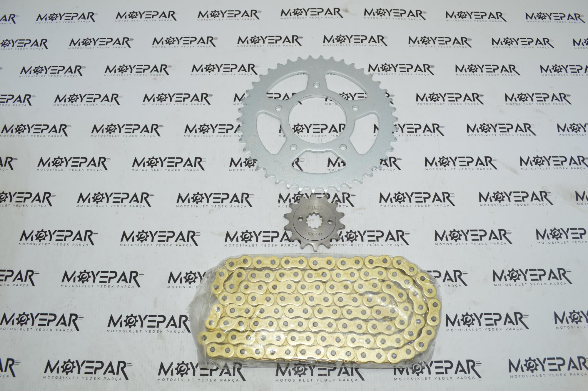 GMS-CF0050 CF SR250 120L 14T 42T ZİNCİR DİŞLİ SETİ