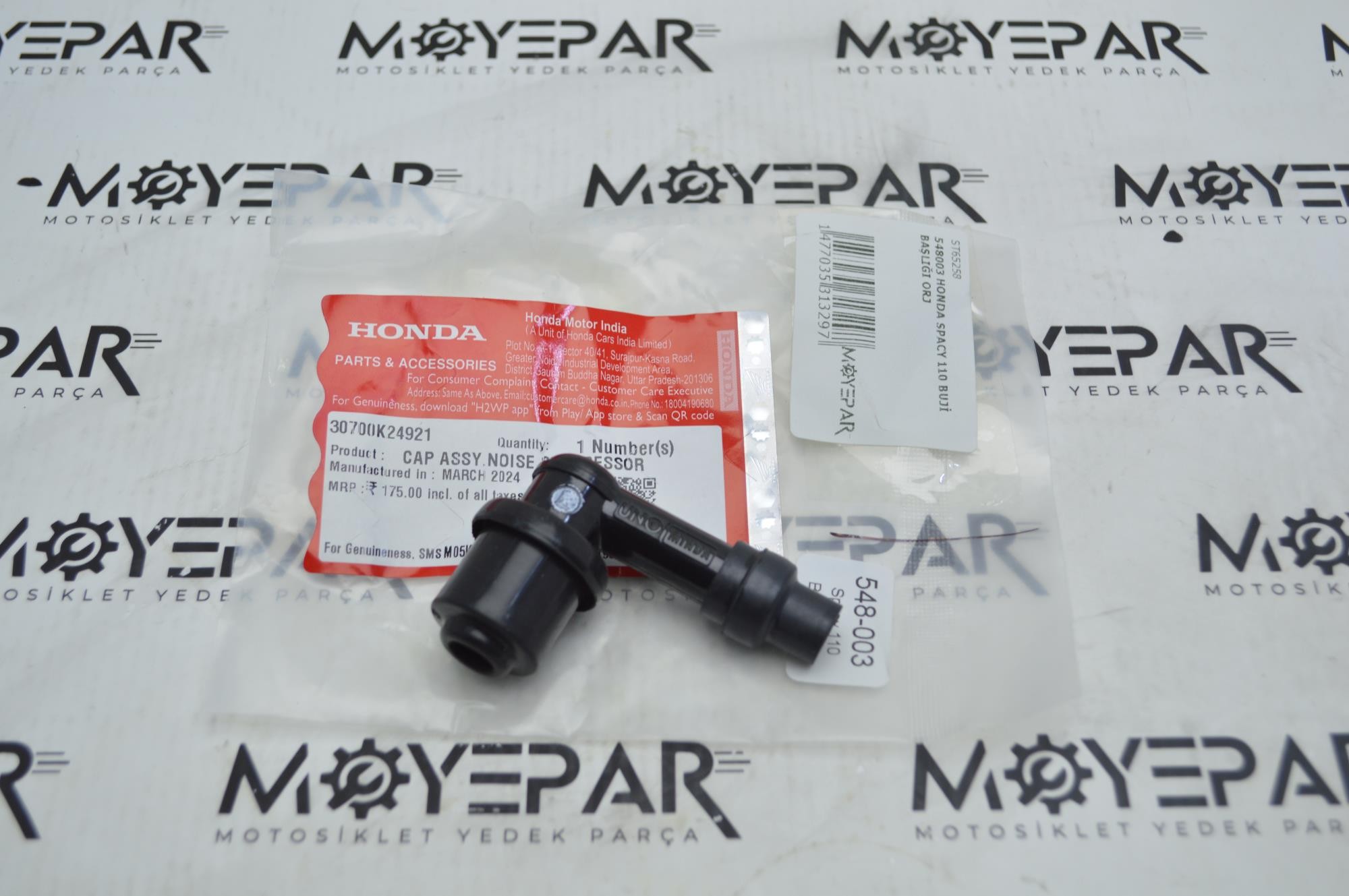548003 HONDA SPACY 110 BUJİ BAŞLIĞI ORJ