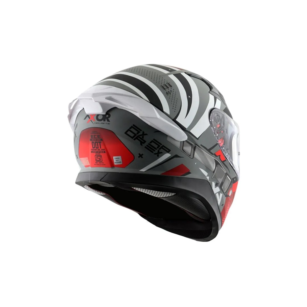 AXOR APEX HEX 2 - DULL COOL GREY RED