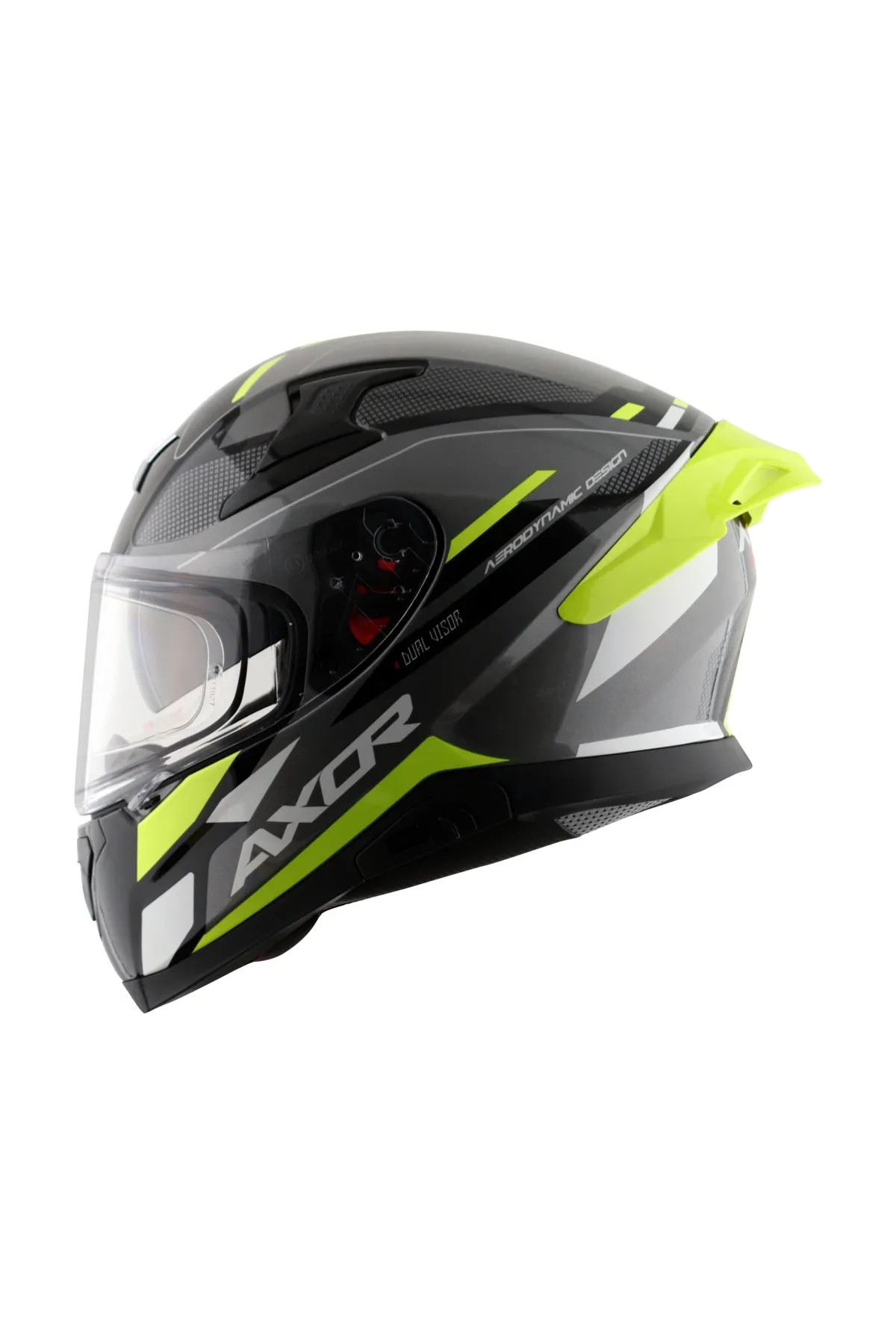 Axor Helmets Apex Turbine Black Neon Grey