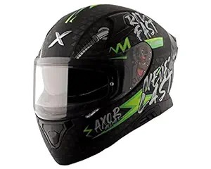 Axor Helmets Apex Ridefast Black Neon Yellow Dull