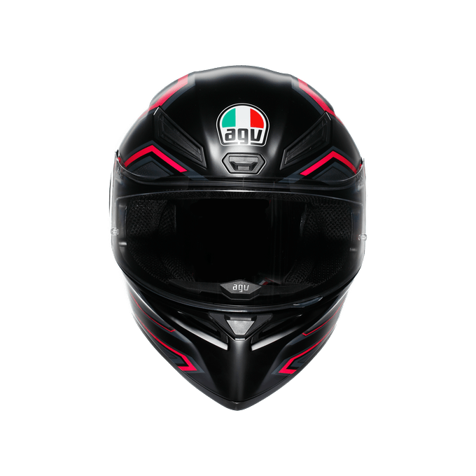 AGV KASK/K1 S E2206 SLING MATT BLACK PINK CONFİGURATİON