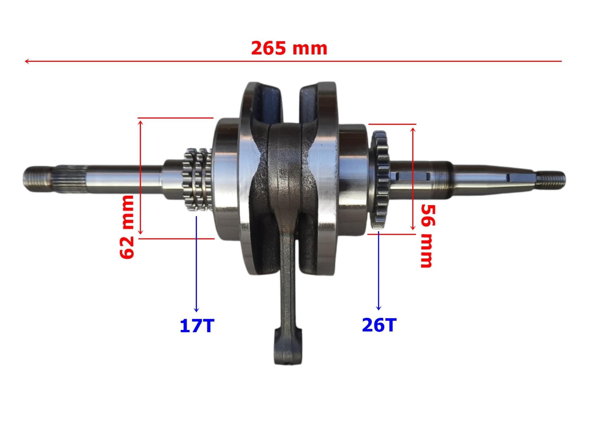 7SU0118RKS-PRV RKS PRİVATE 125 KRANK KOMPLE ORJİNAL