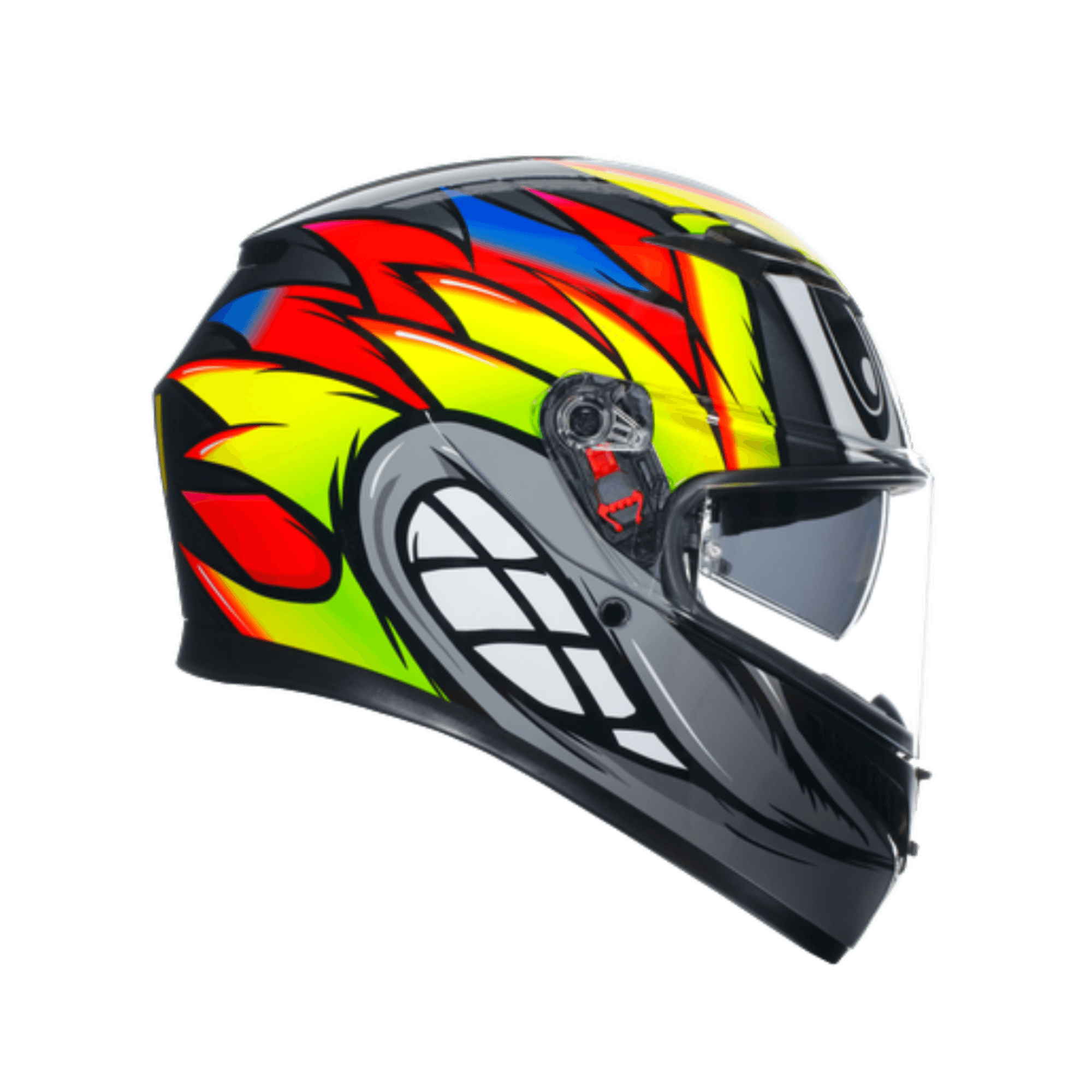 AGV KASK/K3 MPLK BIRDY 2.0 GREY YLW RED