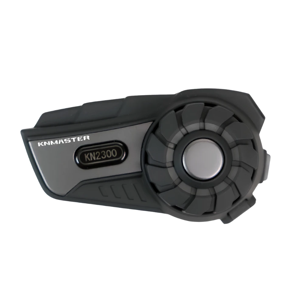 KNMASTER KN2300 MOTOSİKLET KASK İNTERCOM BLUETOOTH İNTERCOM KULAKLIK SETİ GRİ