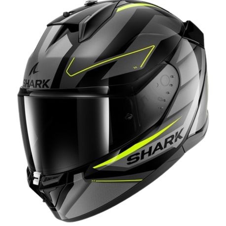 SHARK D-SKWAL 3 SIZLAR KAPALI KASK YEŞİL GRİ