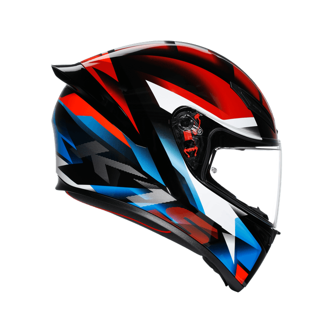 AGV KASK/K1 S E2206 FASTLAP BLACK RED BLUE