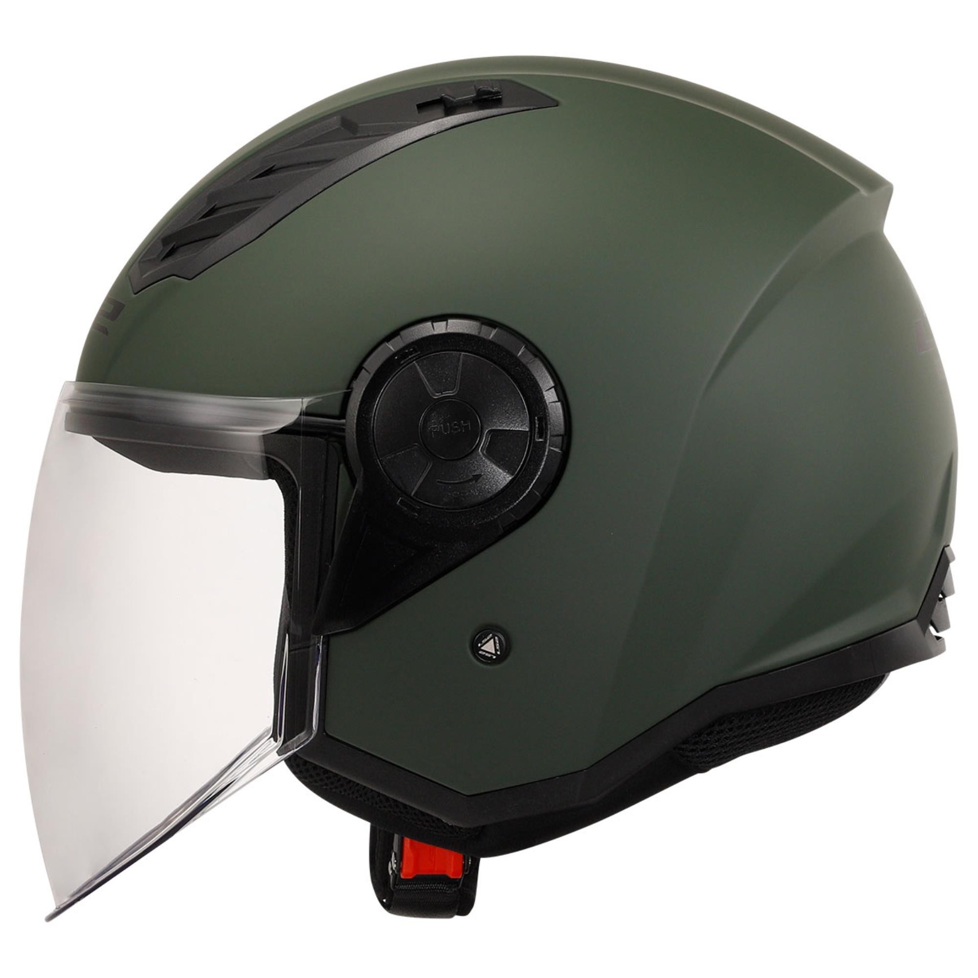 LS2 AIRFLOW 2 MAT YEŞİL YARIM KASK