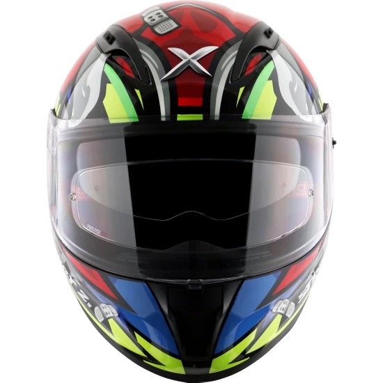 Axor Helmets Street Bobby Black Red