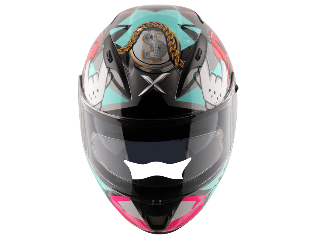 Axor Helmets Street Hiphop Black Pink