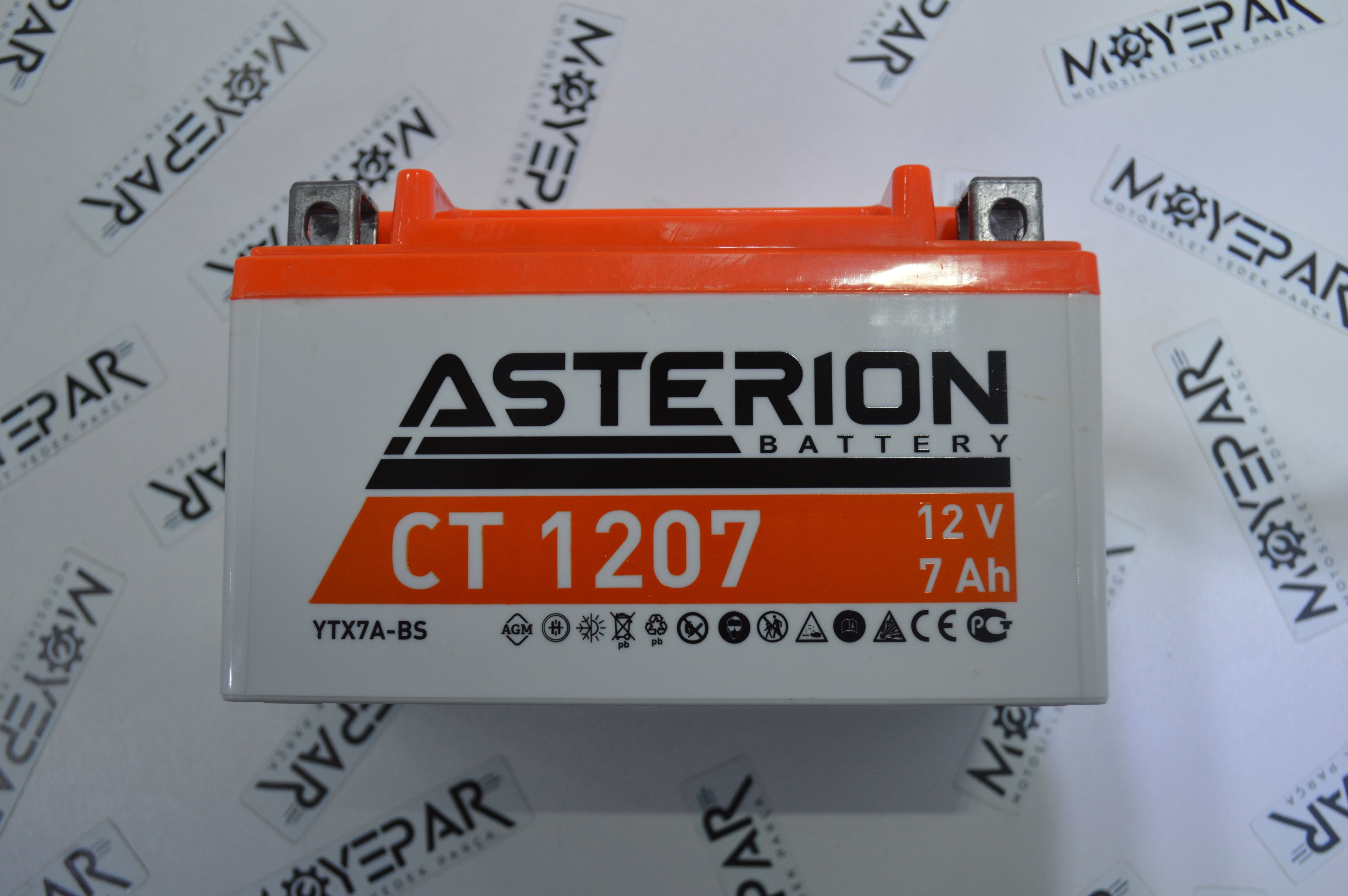 Asterıon Battery Ct1207 Ytx7L-Bs Sct Akü