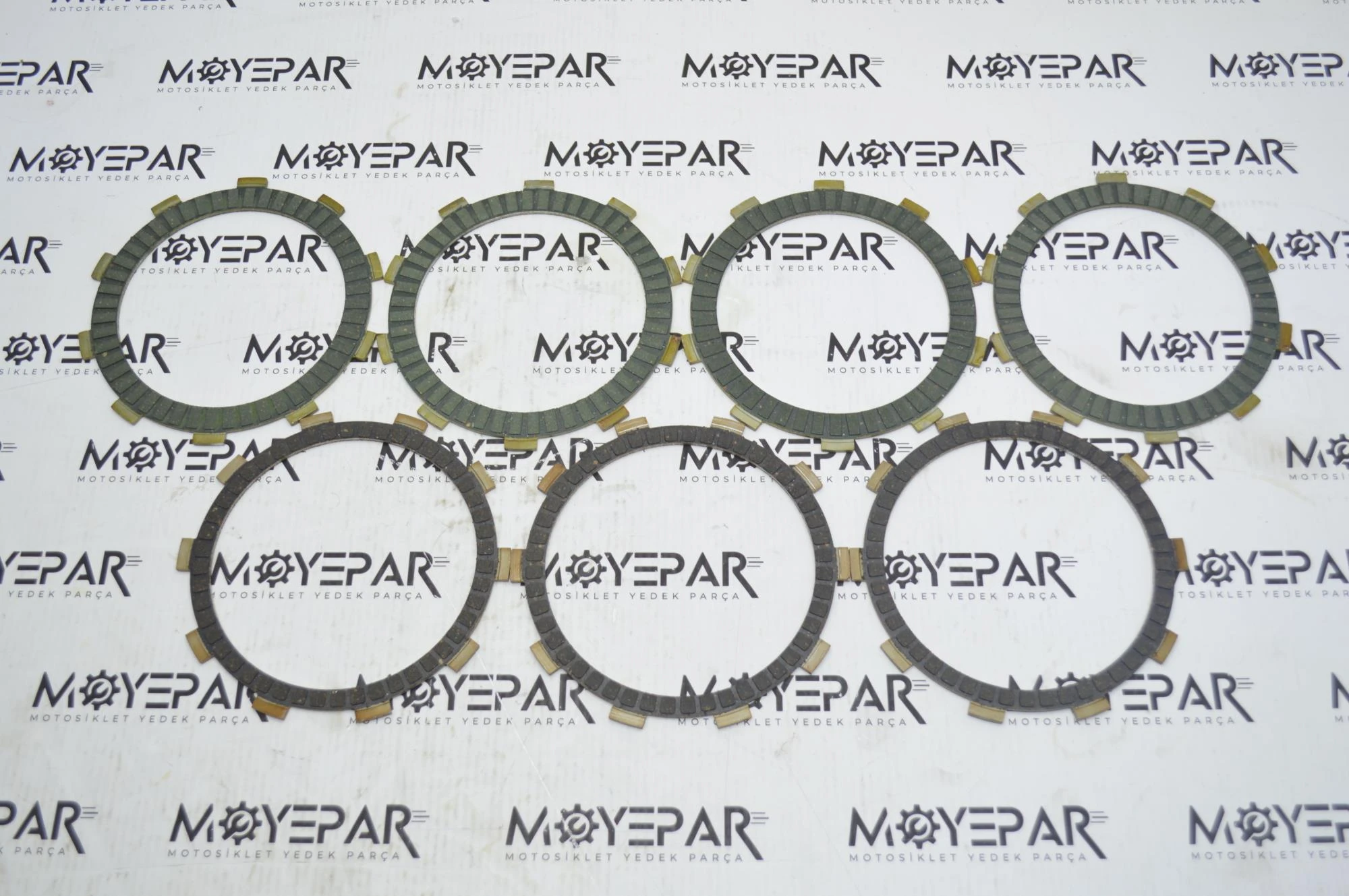 GMS-DN0085 BAJAJ DOMİNAR 250 400 DEBRİYAJ BALATA SET 4 KALIN 3 İNCE 10 TIRNAK