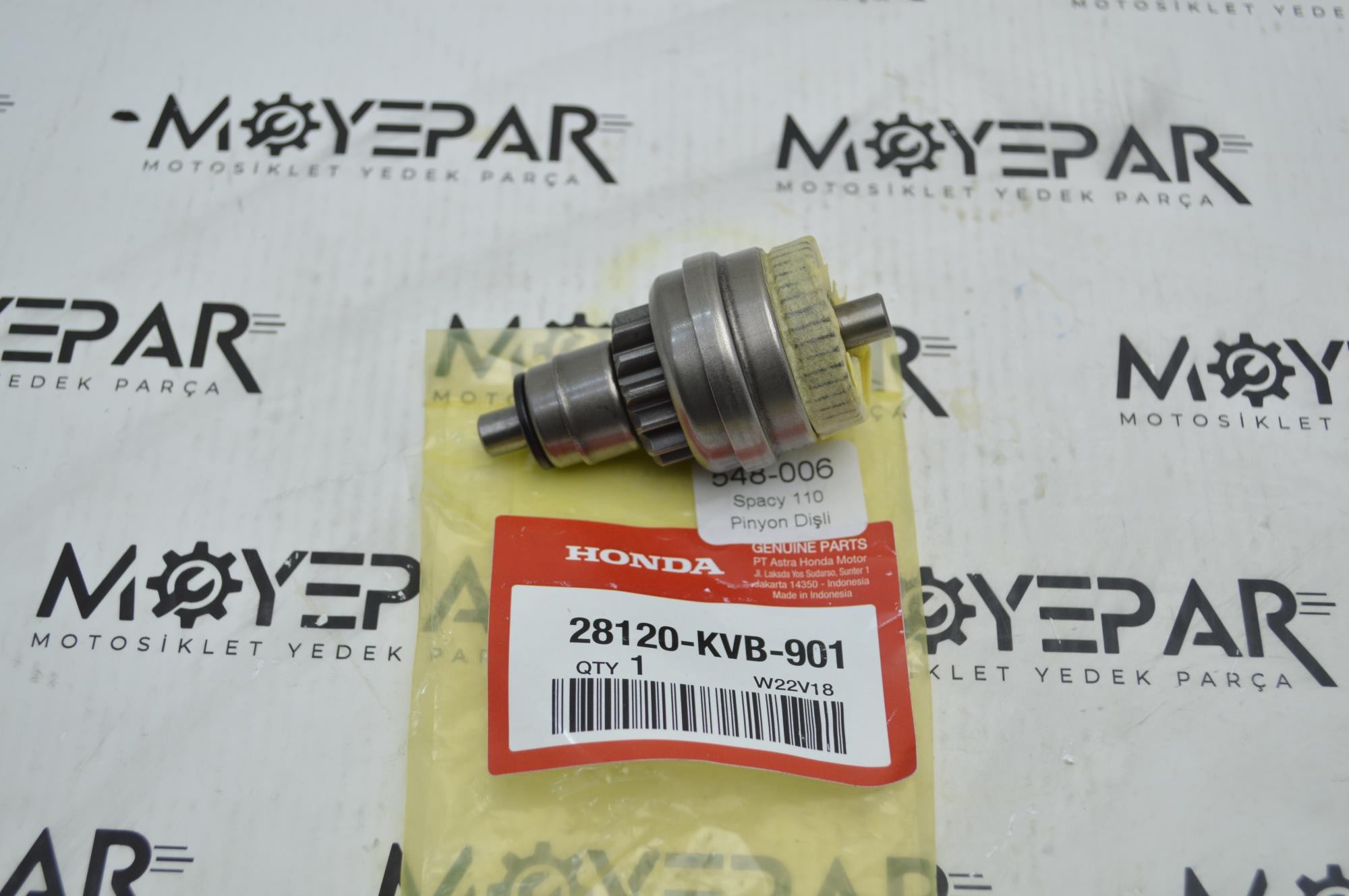 548006 HONDA SPACY 110 PİNYON DİŞLİ ORJ