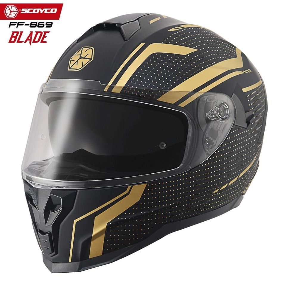 SCOYCO KASK 869 VE 669 VİZÖR CAM UYUMLU