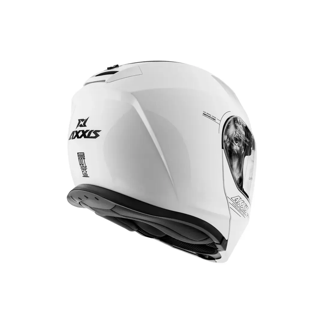 Axxis Gecko Çene Açılır Beyaz XS Beden