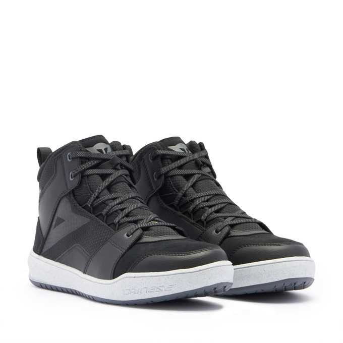 DAINESE AYAKKABI/ SUBURB D-WP SHOES BLACK/WHITE/IRON-GATE